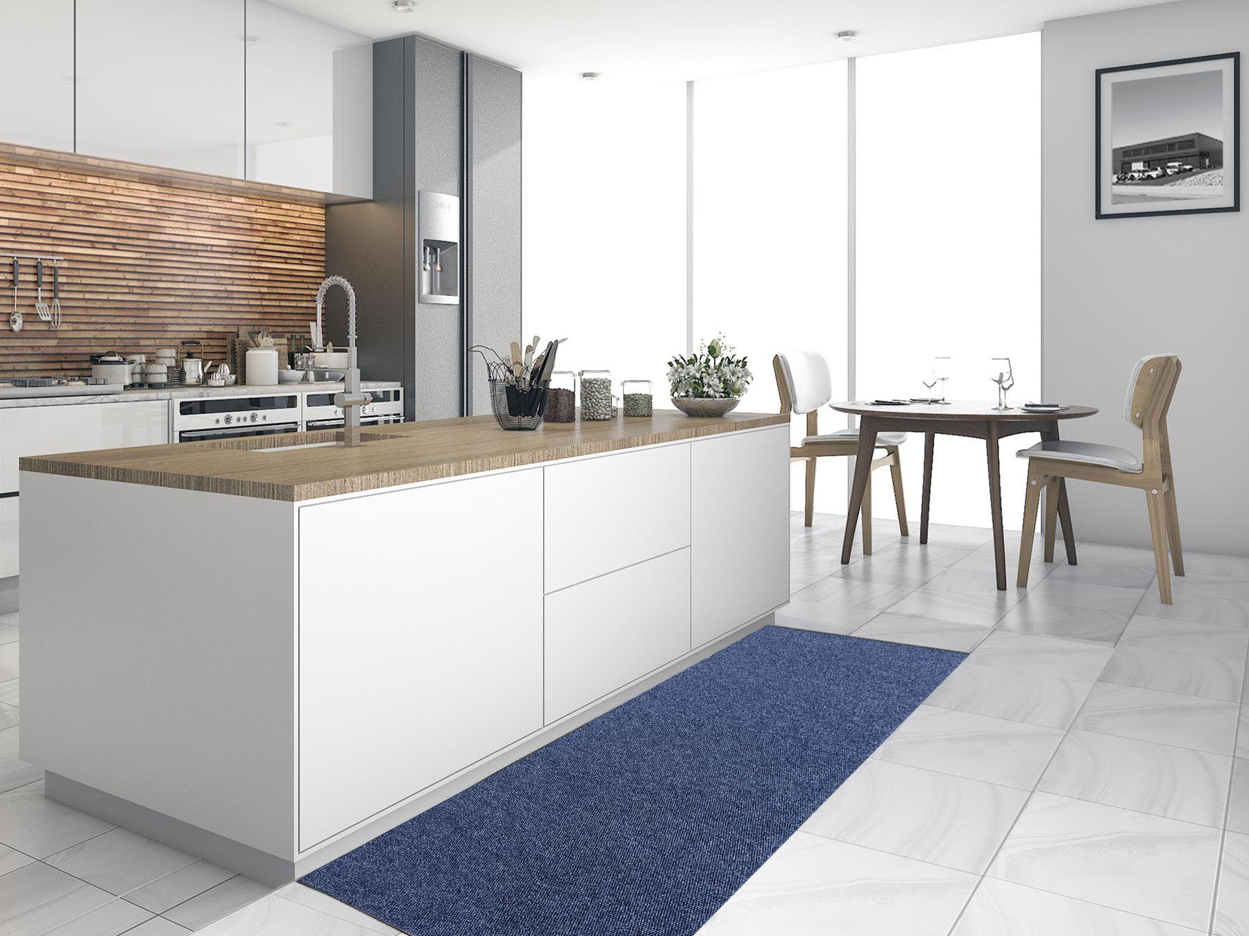 Primaflor-Ideen in Textil Keukenloper PICOLLO, Made in Belgium Naaldvilt, robuust en gemakkelijk in onderhoud, antislip, keuken laagpolige