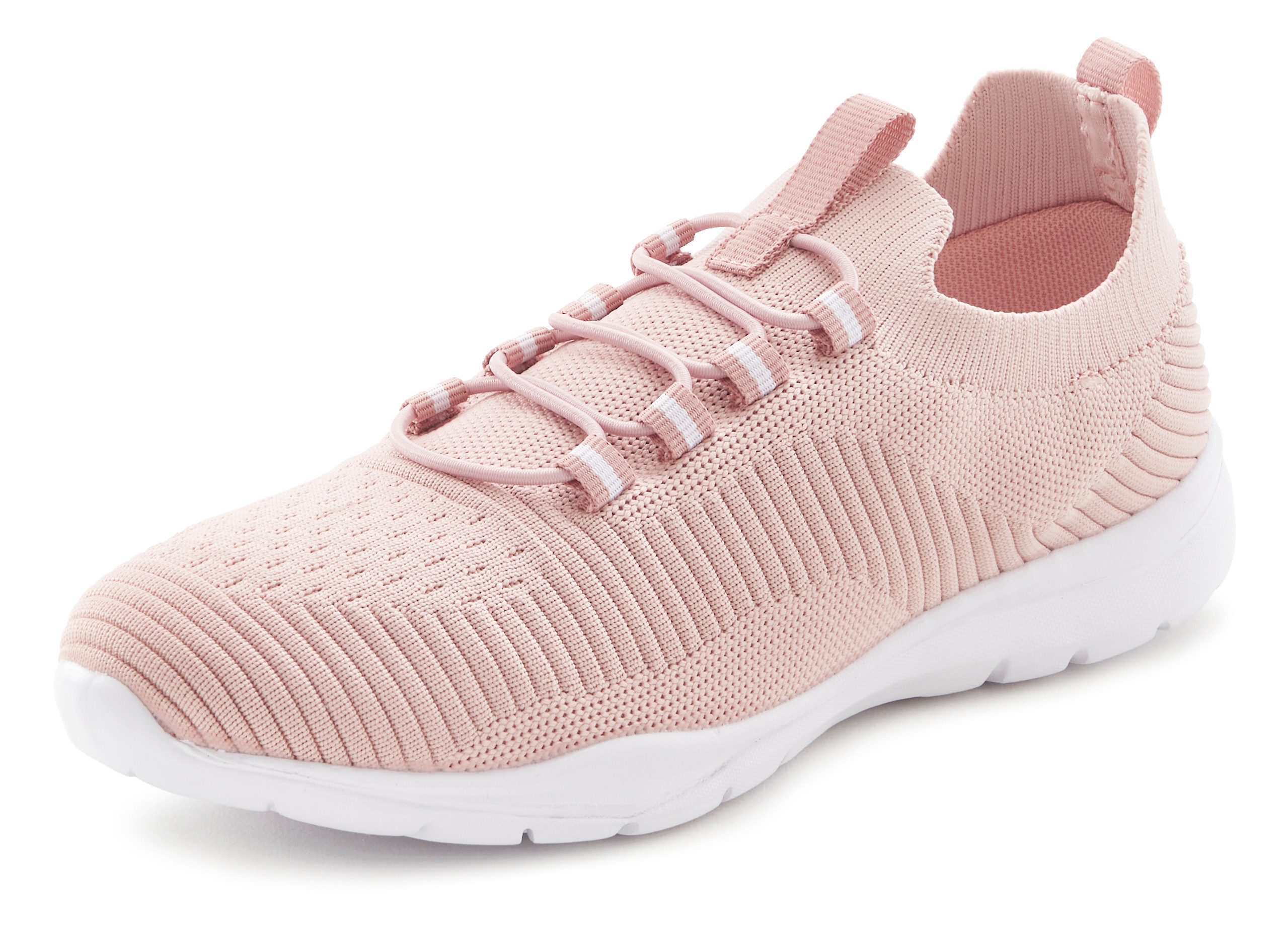 Vivance Sneakers Vrijetijdsschoen, lage schoen, Slip-ins, vrijetijdsschoen, lage schoen superlicht van textiel VEGAN