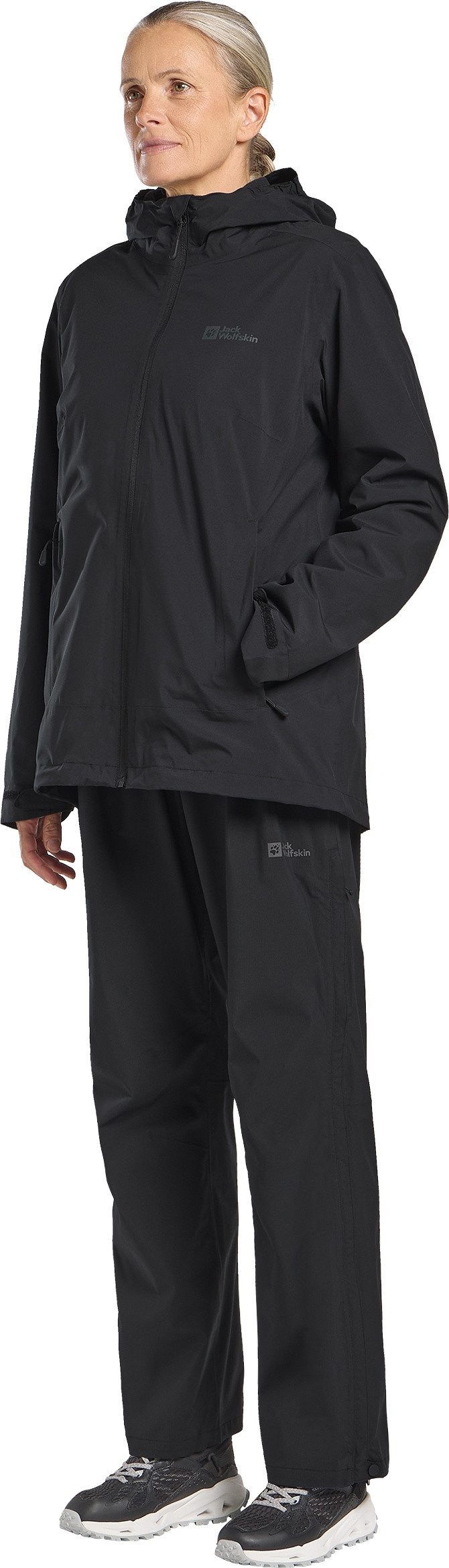 Jack Wolfskin Functioneel 3-in-1-jack MOONRISE 3IN1 JKT W (2-delig)