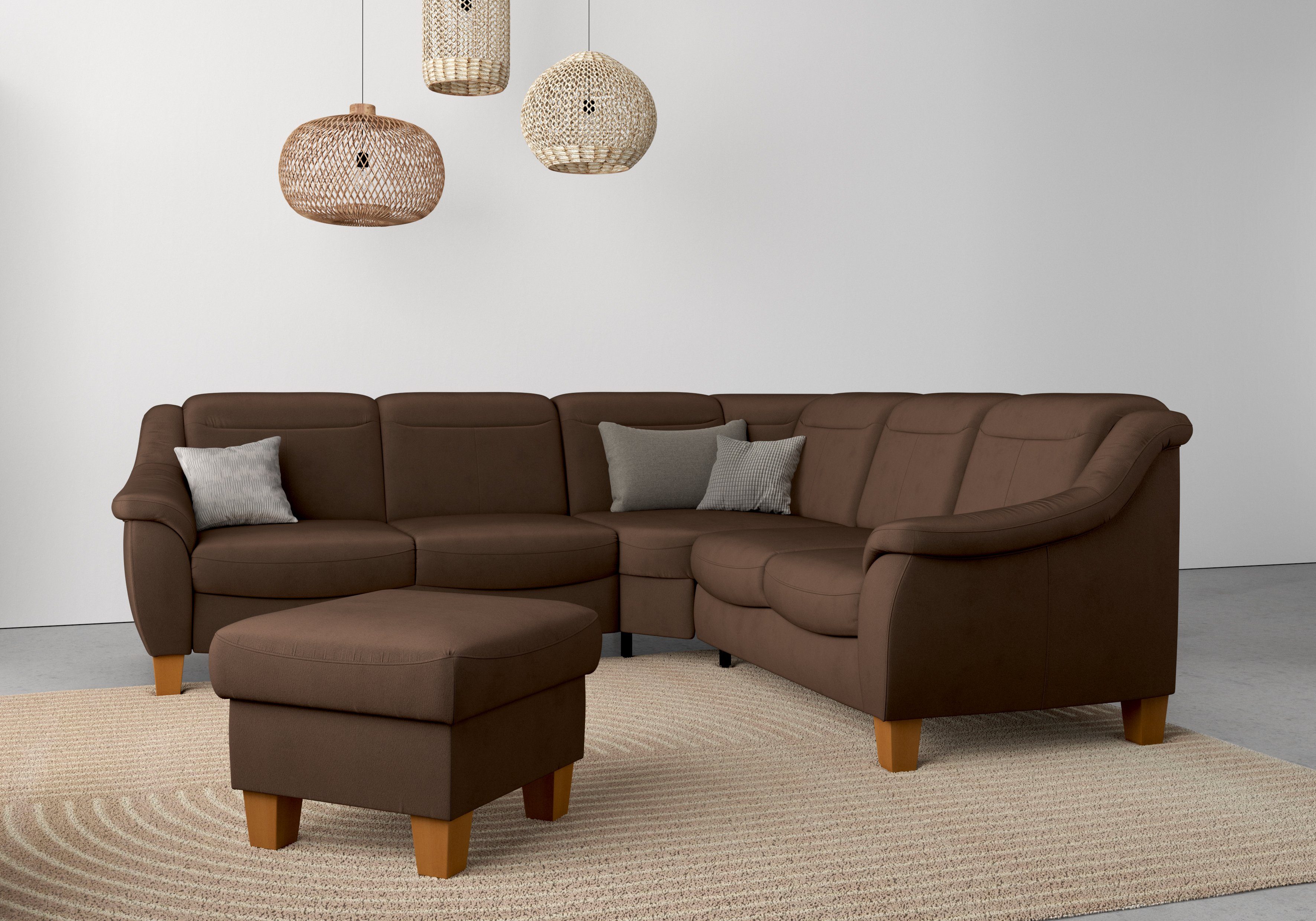 Home affaire Hocker met bergruimte CALDERA Bergruimte, ook in easy care-bekleding voor eenvoudig schoonmaken met water