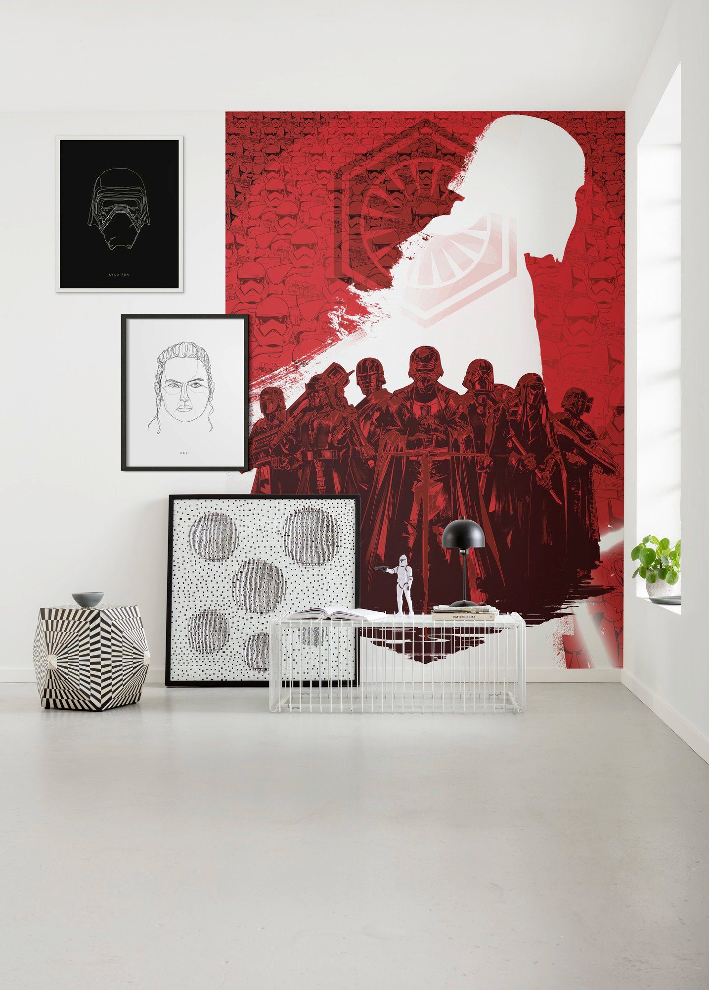 Komar Vliesbehang Digitale print vlies - Star Wars Supreme Leader - Afmeting 200 x 280 cm (set)