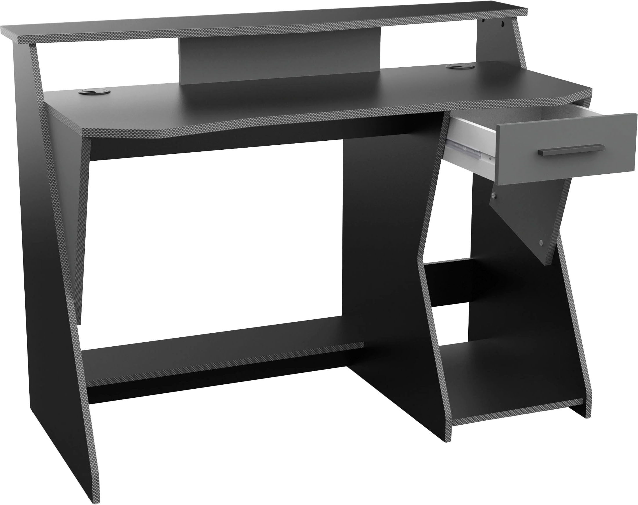 Demeyere GROUP Bureau Skin GAMER bureau met 1 lade, 1 plankopzet