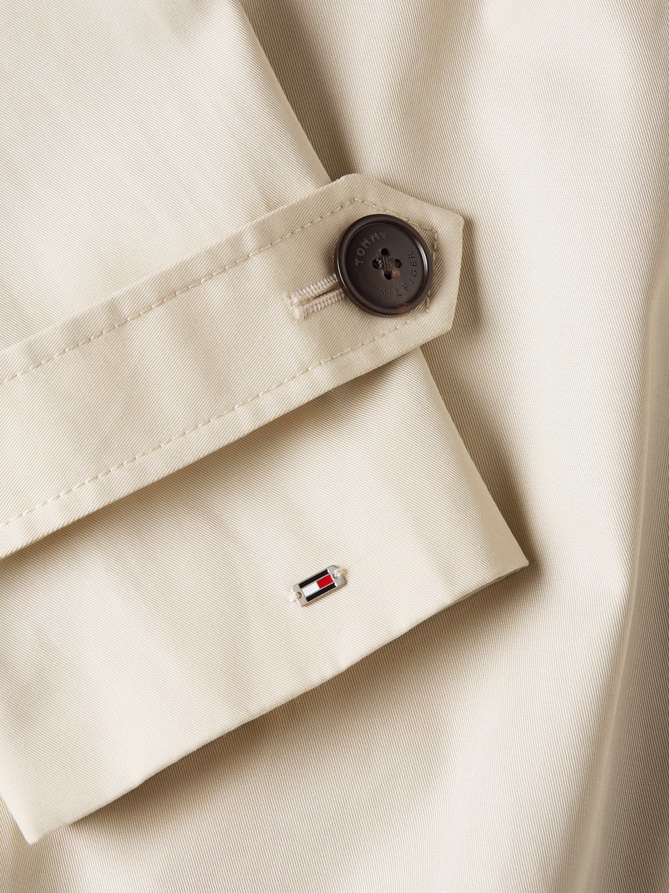 Tommy Hilfiger Kort jack COTTON SB SHORT TRENCH met typische trenchdetails