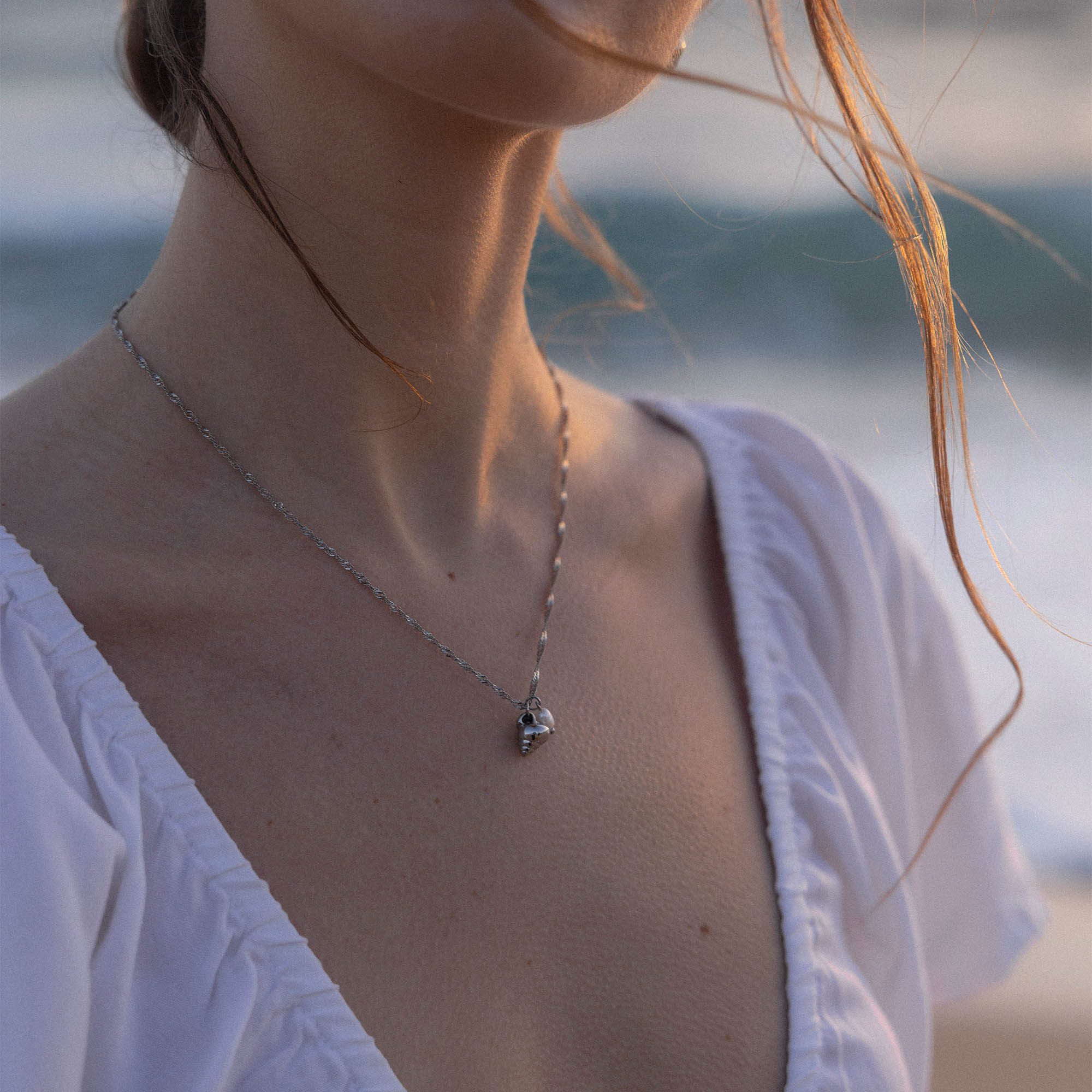 Purelei Oorring- en kettingenset Sieraden cadeau roestvrijstalen Mahina Club Seashore, 2404-MC-Seashore (set, 3-delig)