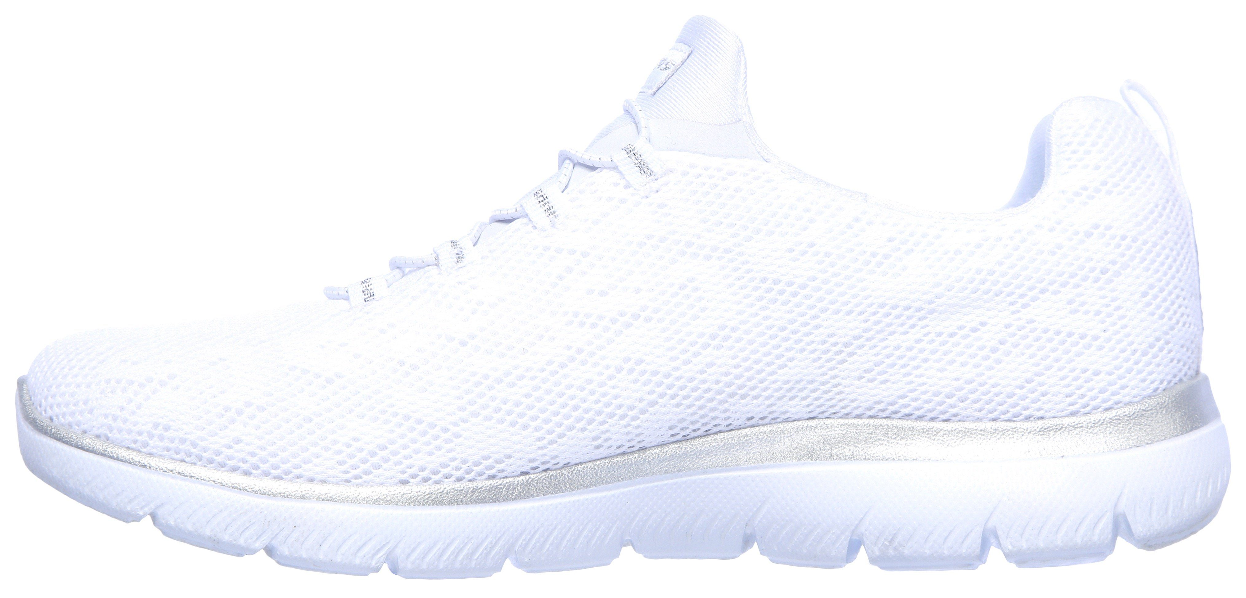 Skechers Slip-on sneakers Summits Slipper, vrijetijdsschoen, comfortschoen met memory foam