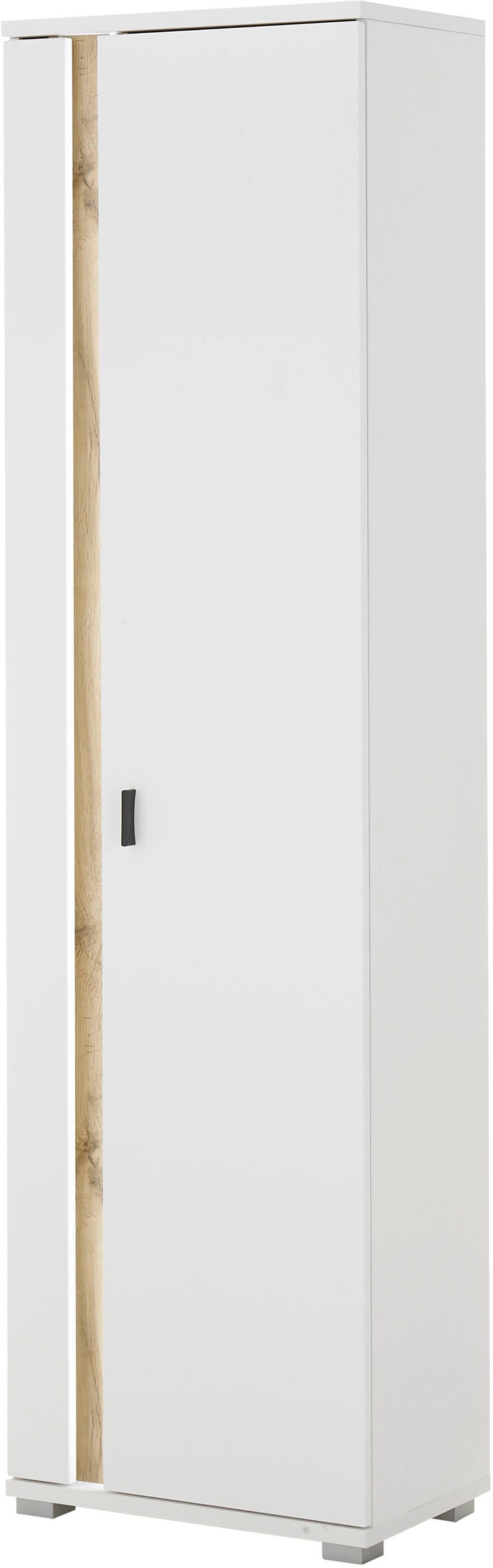 INOSIGN Multifunctionele kast Long Island in moderne trendkleur, inclusief verticale verlichting, breedte 55 cm (1 stuk)