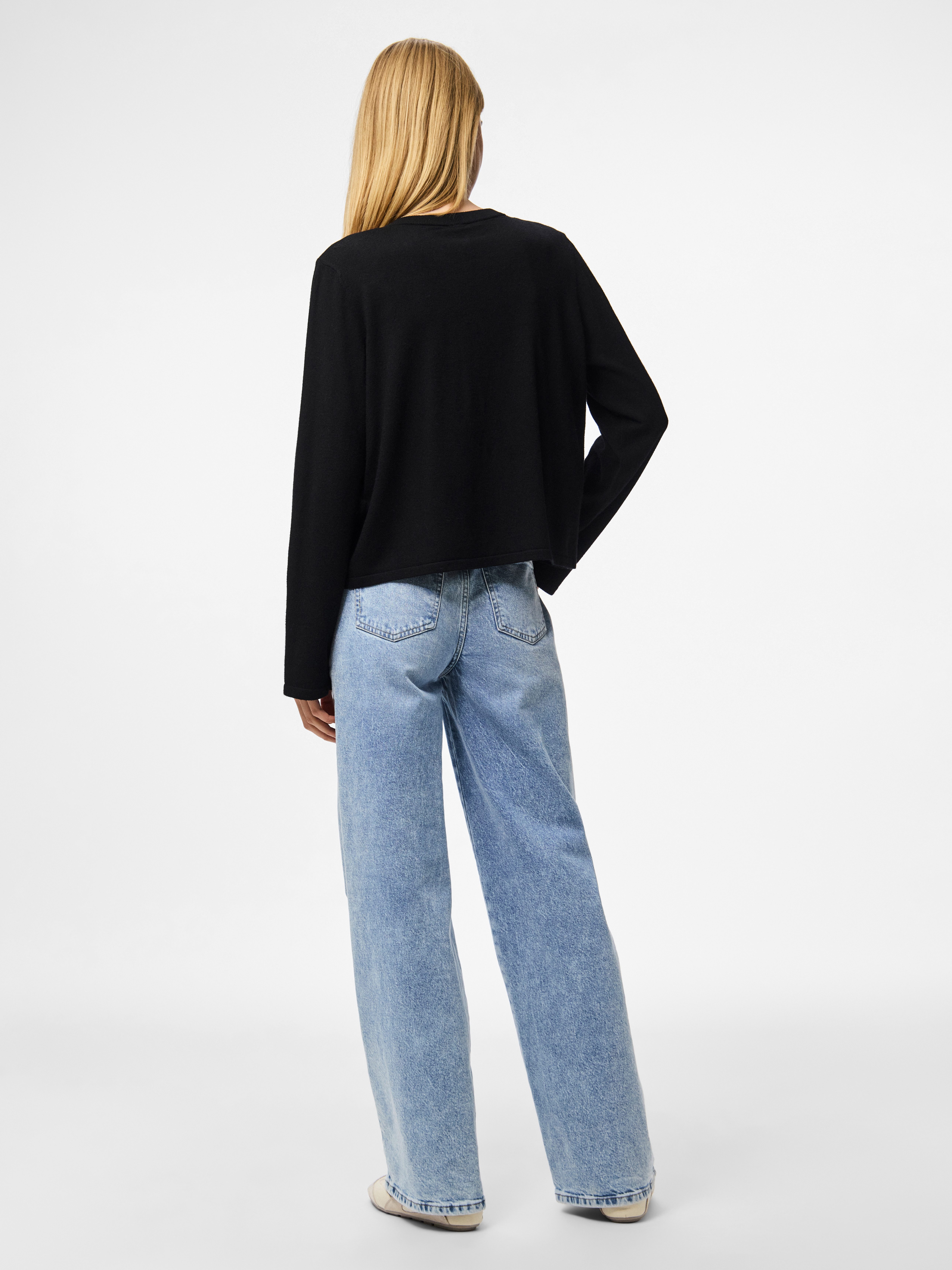 pieces Vest PCORINA LS O-NECK KNIT CARDIGAN PWP BC