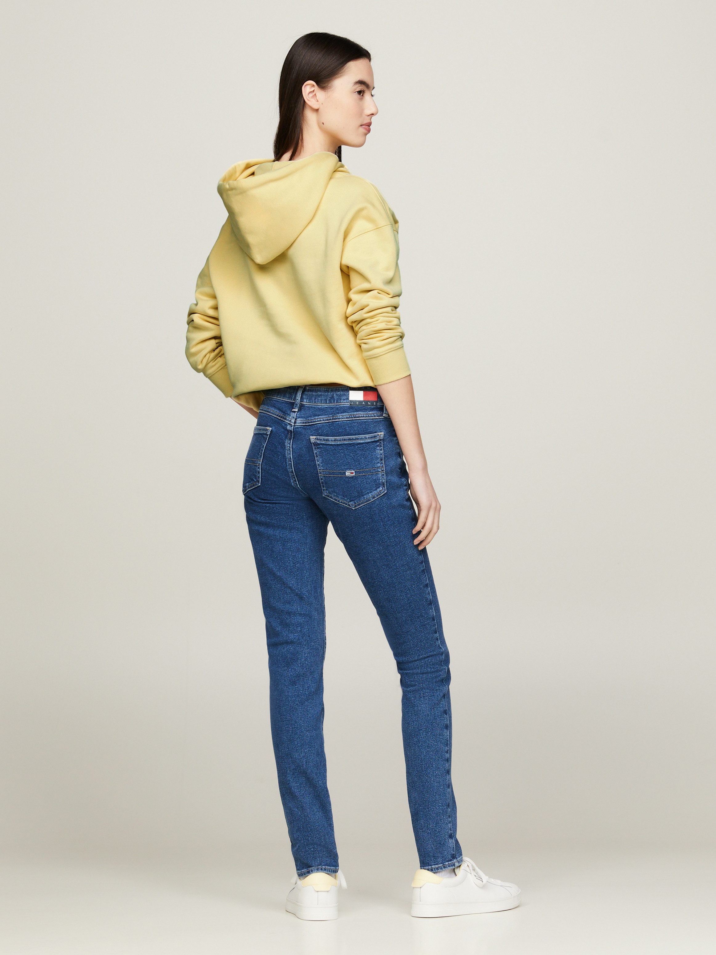 TOMMY JEANS Slim fit jeans Skinny jeans merken Low waist Middelhoge taille