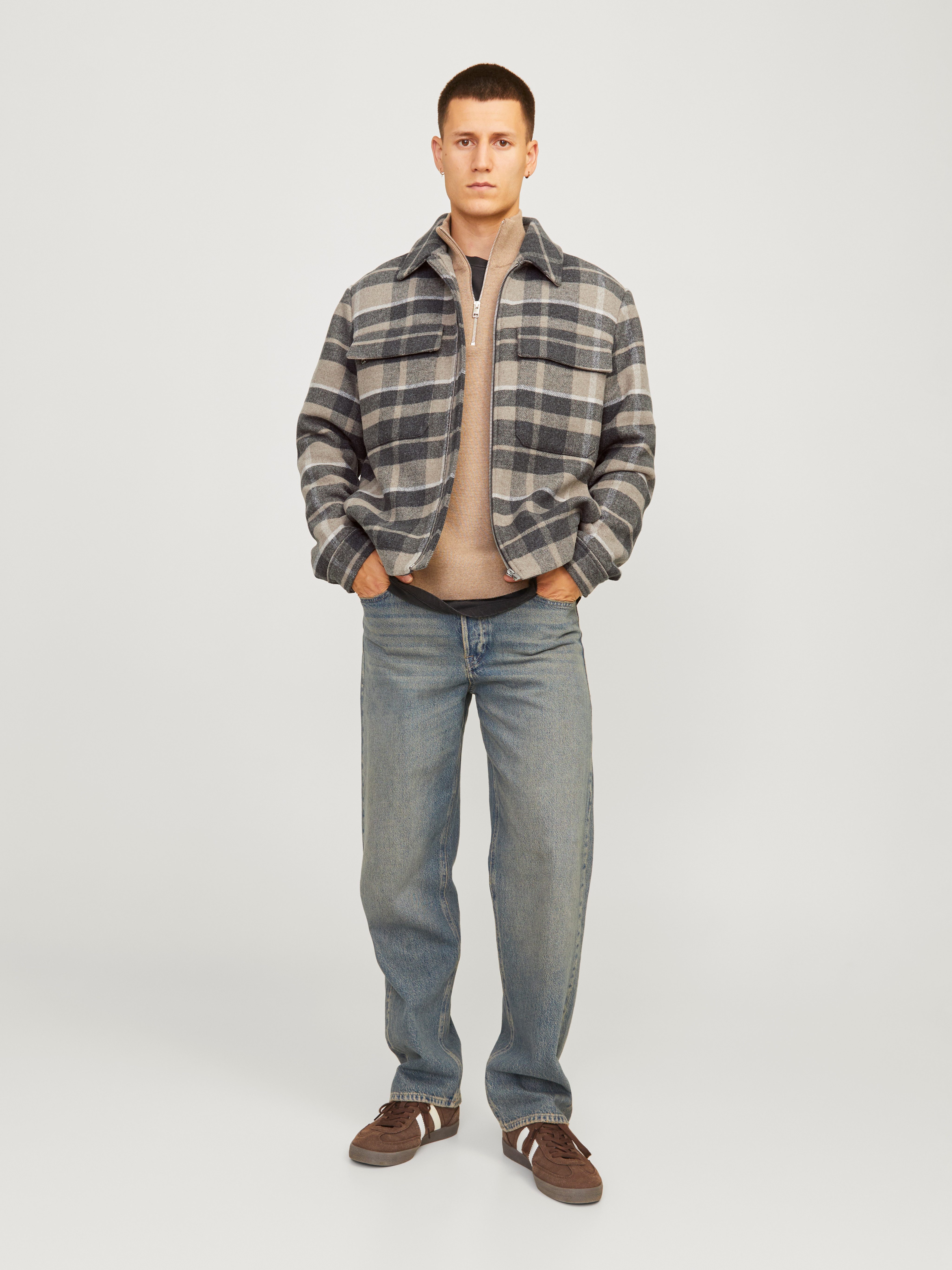Jack & Jones Wollen jack JPRCCRUSSEL WOOL BLEND JACKET SN