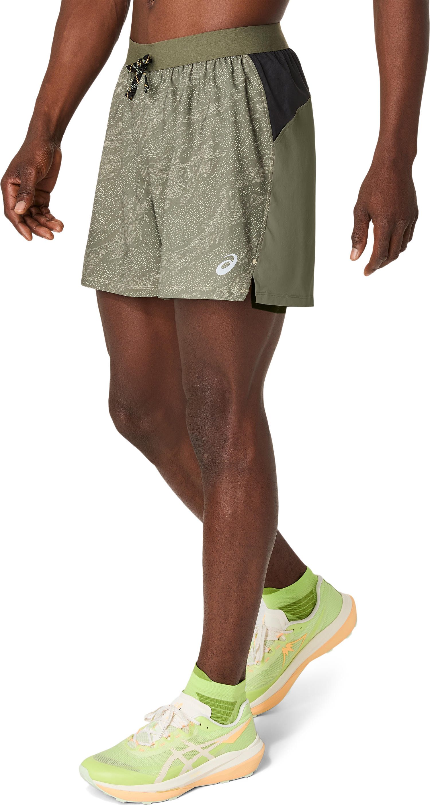 Asics Runningshort FUJITRAIL ALL OVER PRINT 5IN SHORT