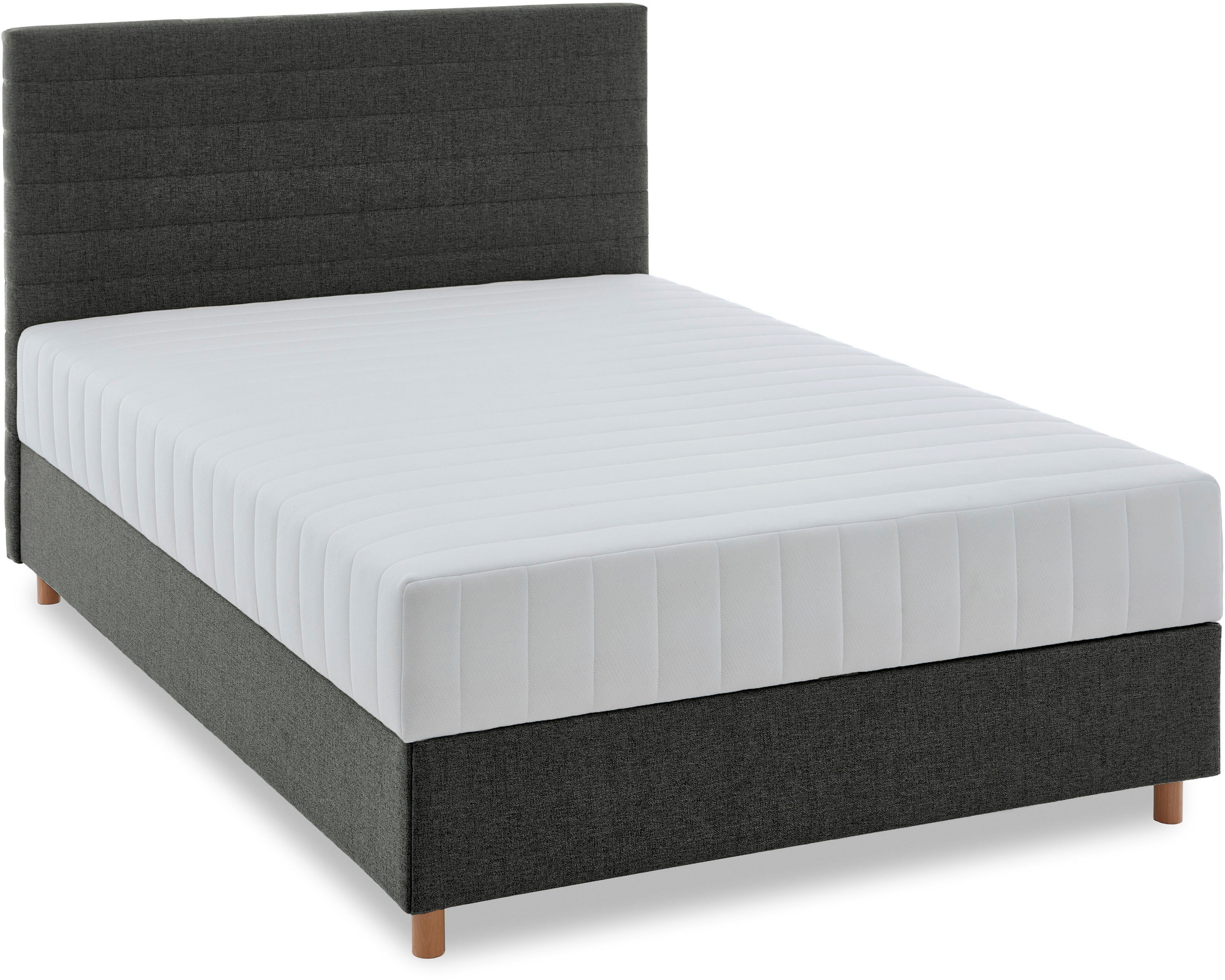 ATLANTIC home collection Ledikant met bergruimte Josie met pocketveringsmatras en bedkist