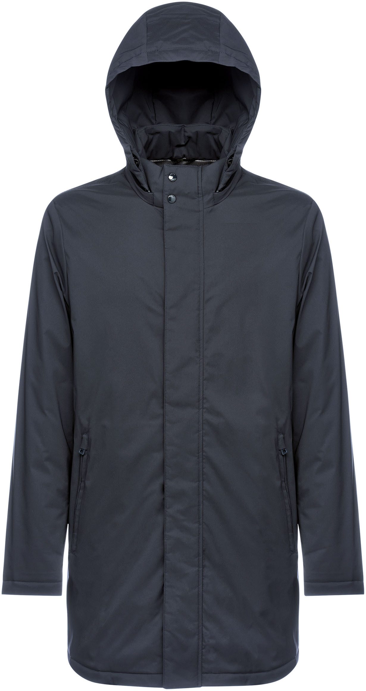 Geox Parka Aurelio met afneembare capuchon, ritszakken, verborgen sluiting