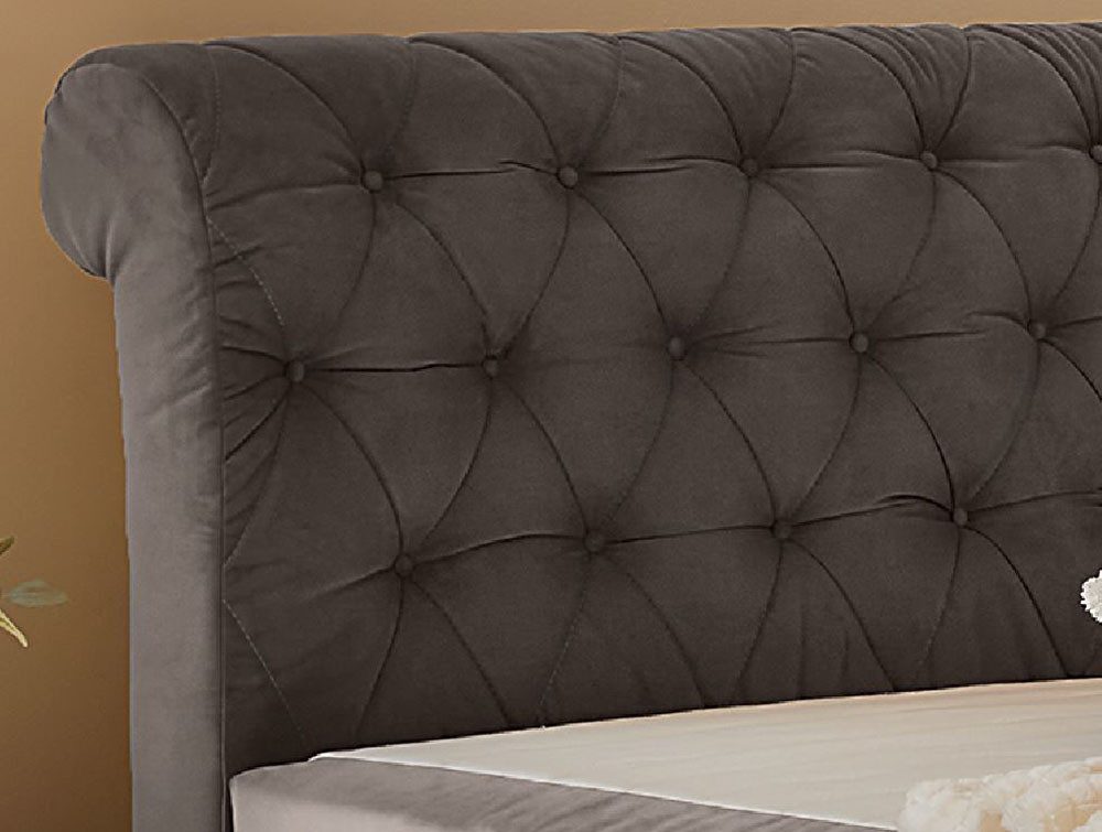Jockenhöfer Gruppe Boxspring Scarlett met topmatras van koudschuim