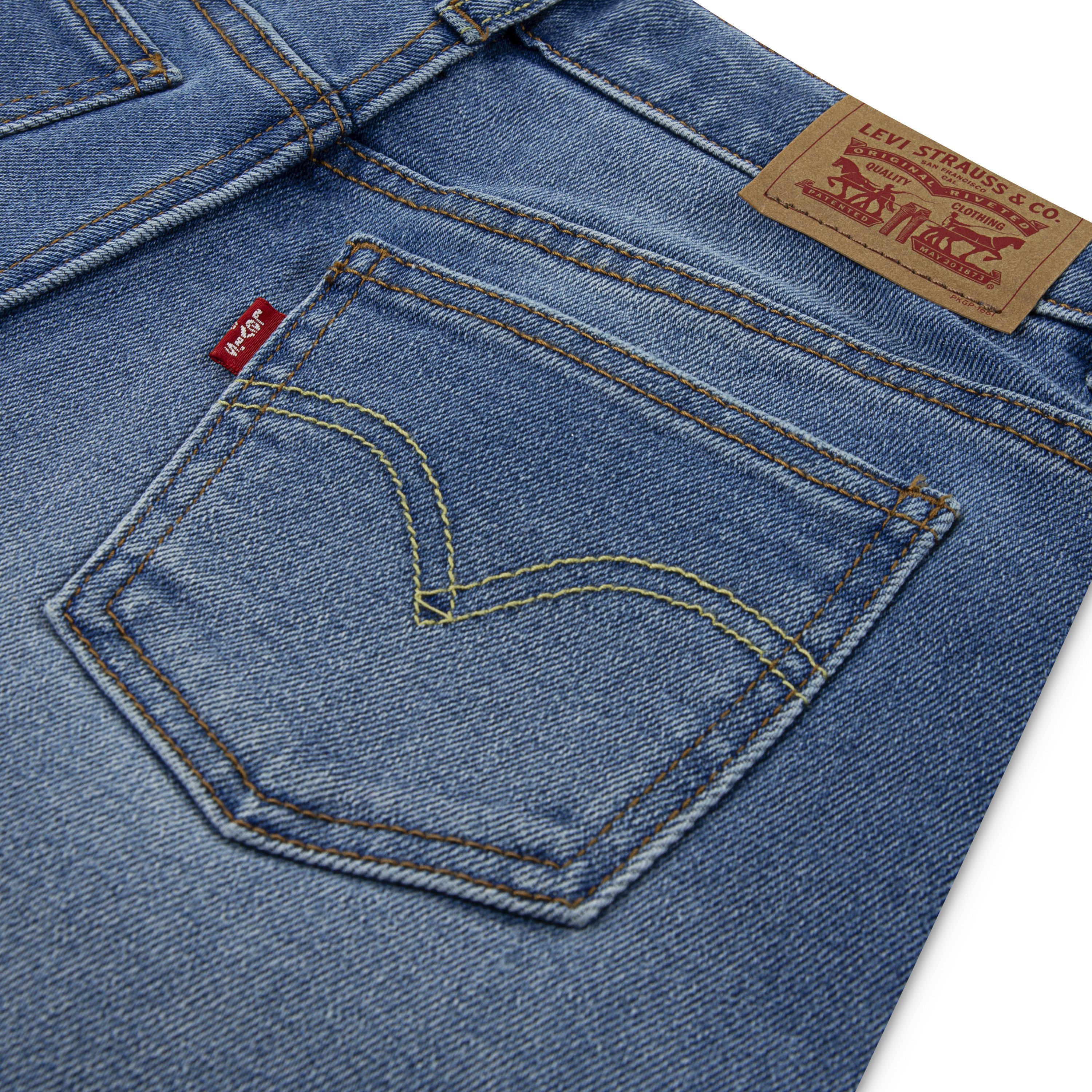 Levi's Kidswear High-waist jeans LVG HIGH RISE BAGGY met een zachte touch