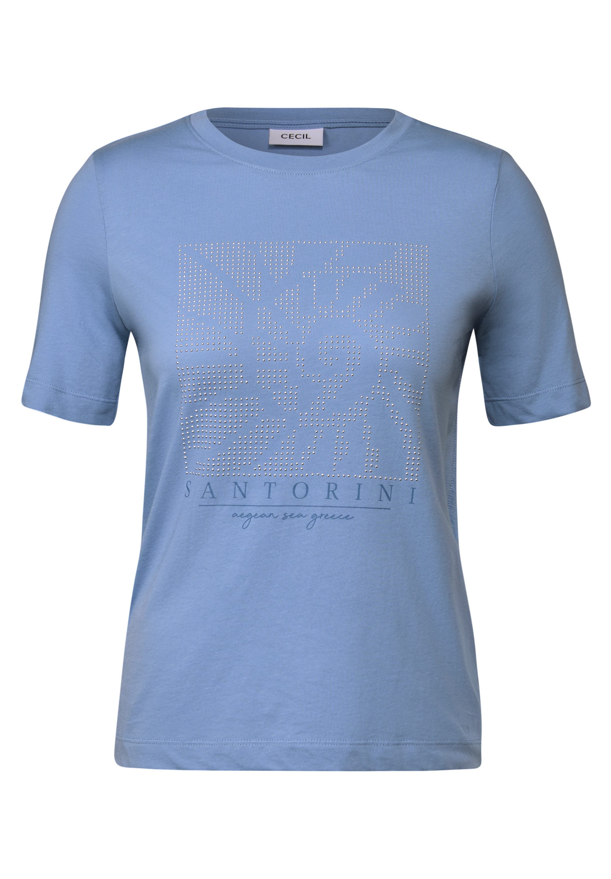 Cecil T-shirt met siersteentjes