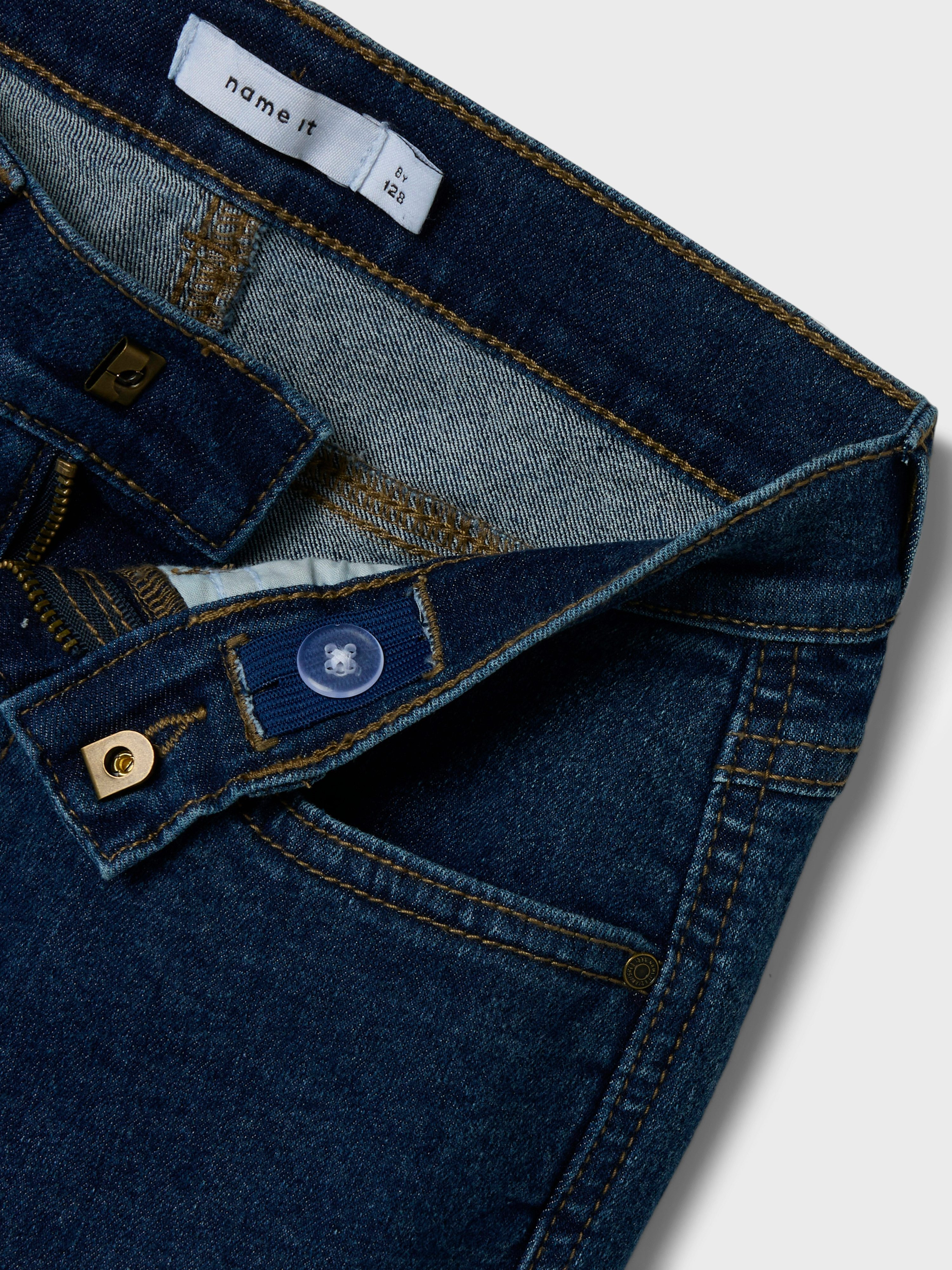 Name It Wijde jeans NKFROSE WIDE JEANS 8808-DT TB