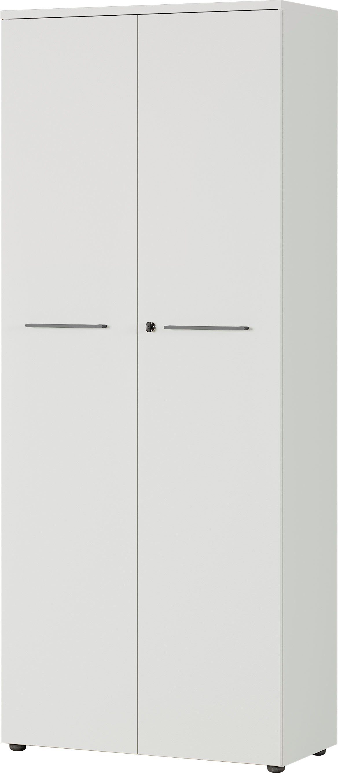 GERMANIA Archiefkast GW-Agenda, multifunctionele kast, afsluitbaar optioneel met 2 open vakken, afmetingen 80x197 cm, made in germany