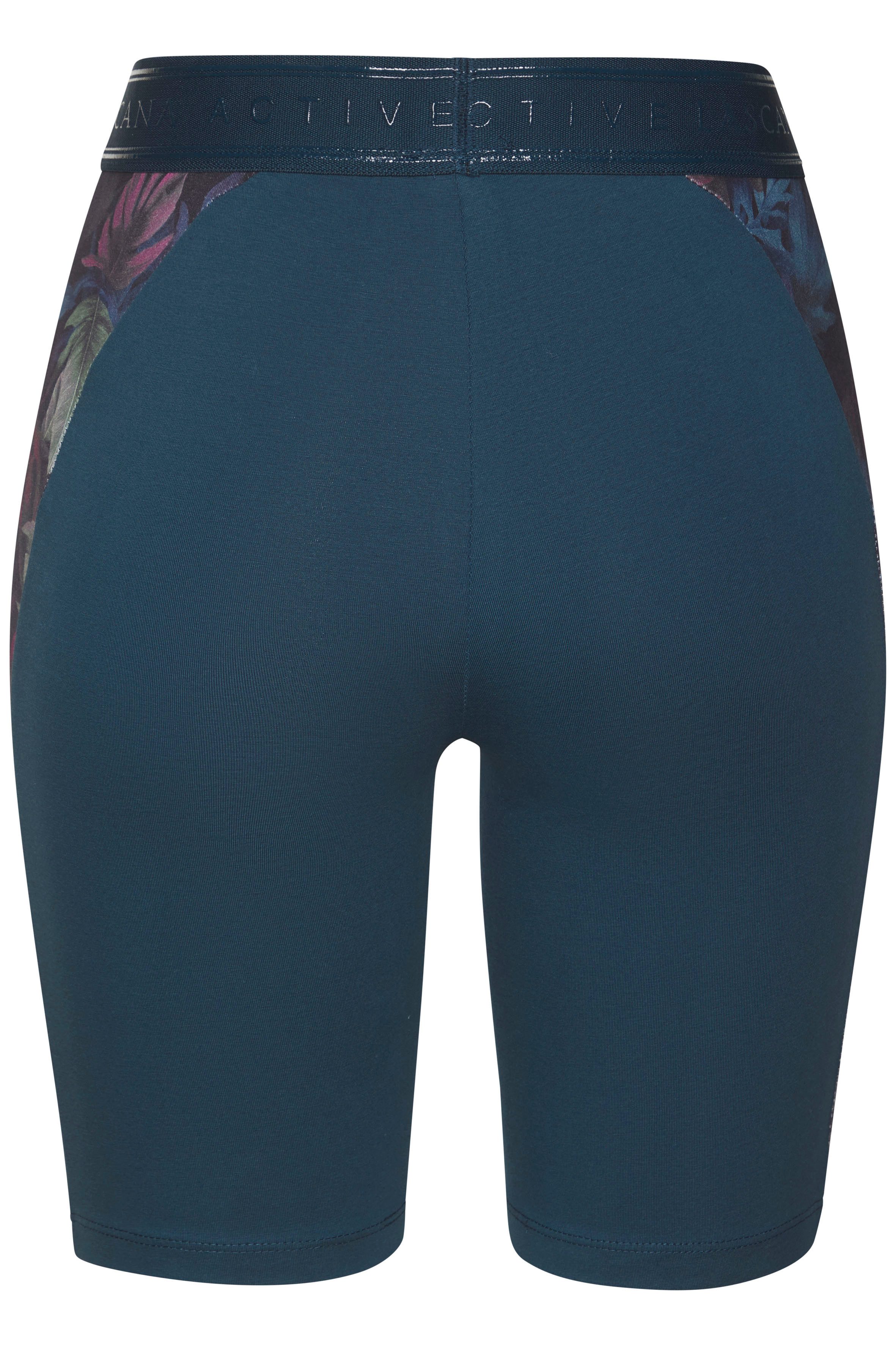 active by Lascana Functionele short Sportshorts met florale inzetten