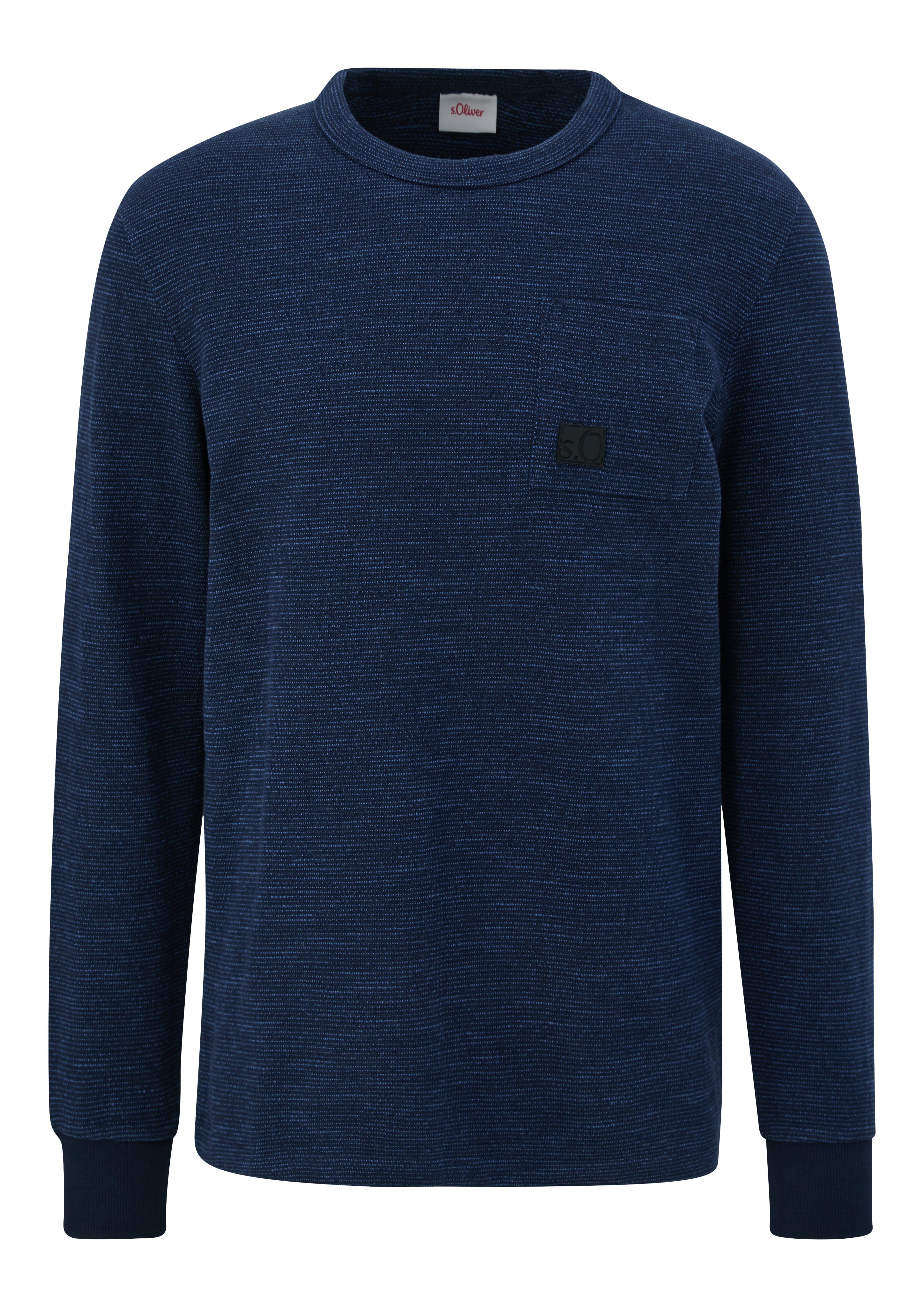 s.Oliver Longsleeve met geborduurd logo