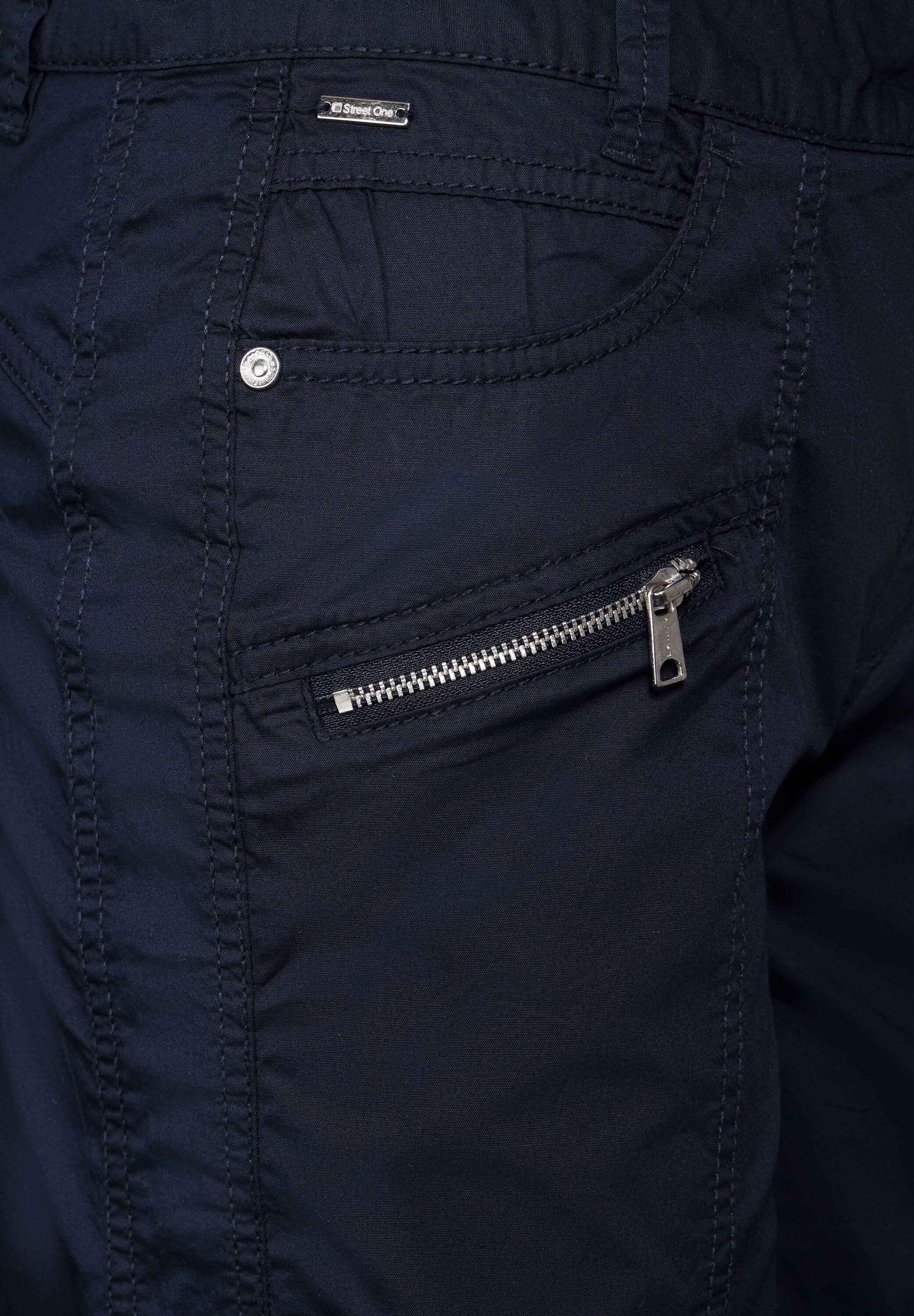 STREET ONE Capribroek met omslagfunctie
