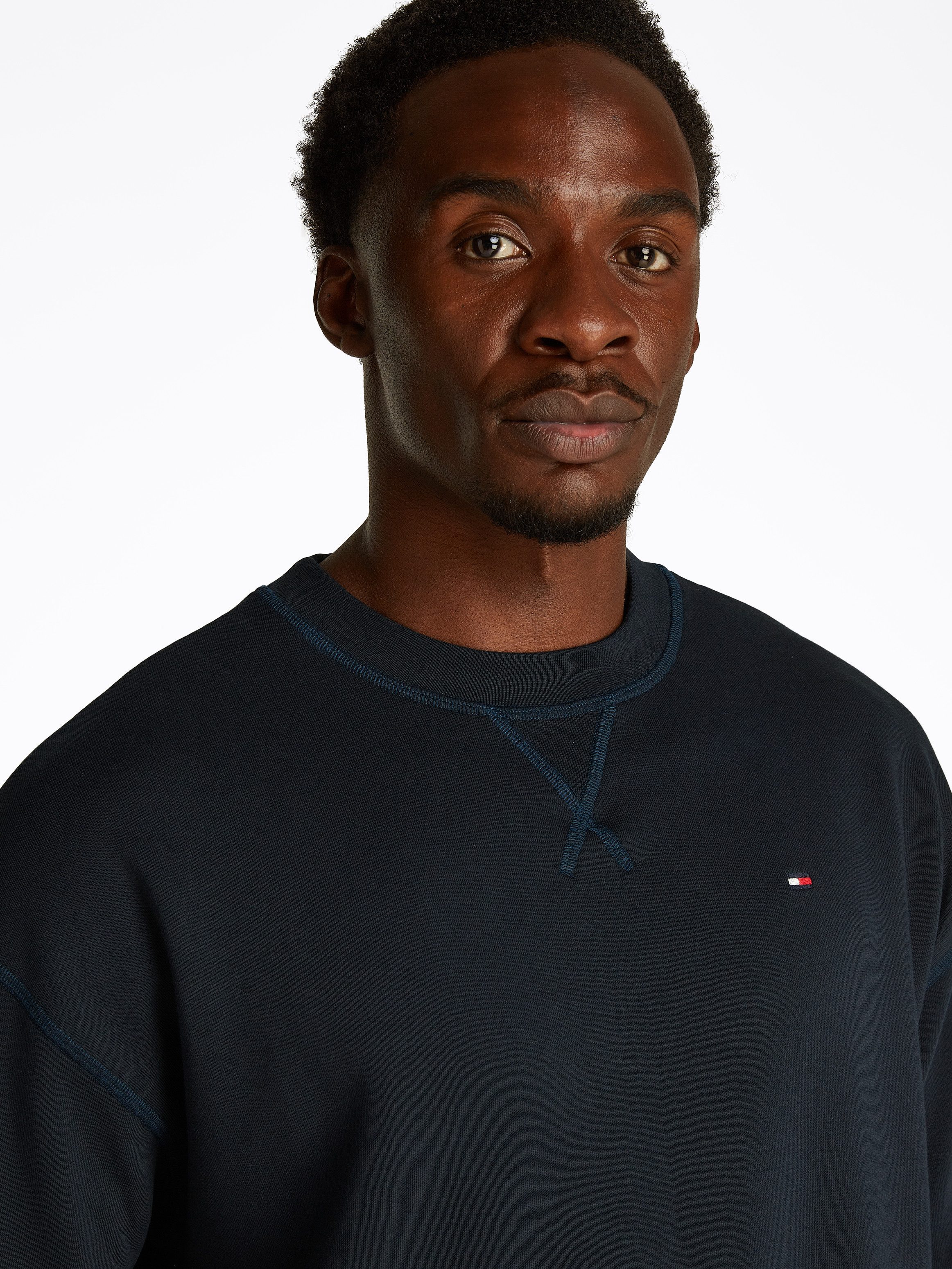 Tommy Hilfiger Underwear T-shirt SS TRACK TOP met geborduurd logo