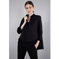 imperial klassieke blouse imp-c ed4bbe klokkend model met boogzoom zwart