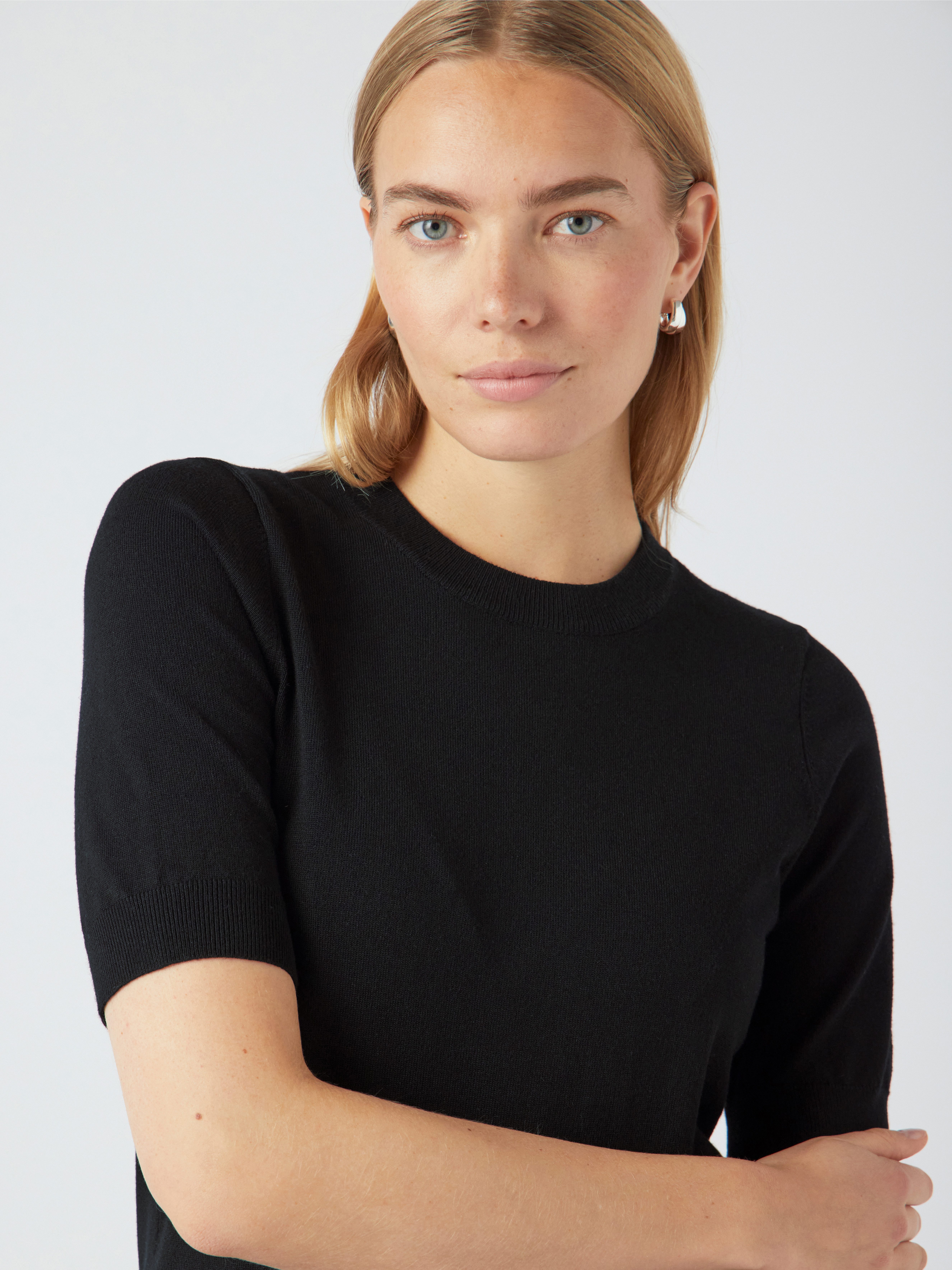 Y.A.S Gebreide trui YASLENA SS KNIT PULLOVER S. NOOS