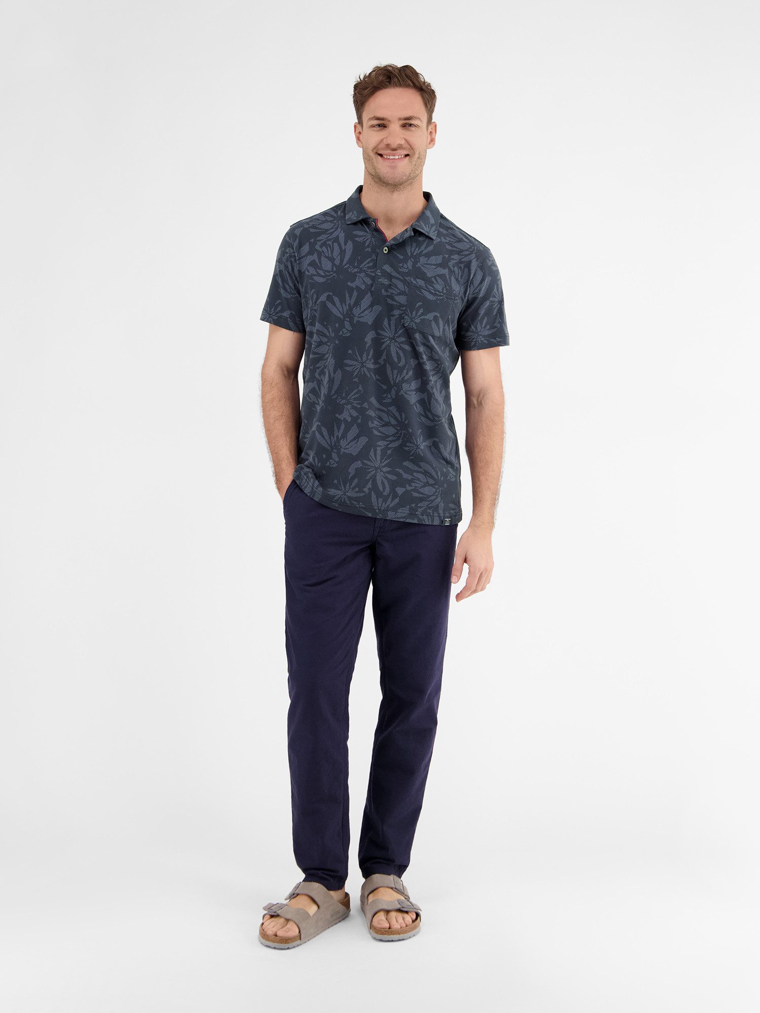 Lerros Poloshirt LERROS Poloshirt met stretch