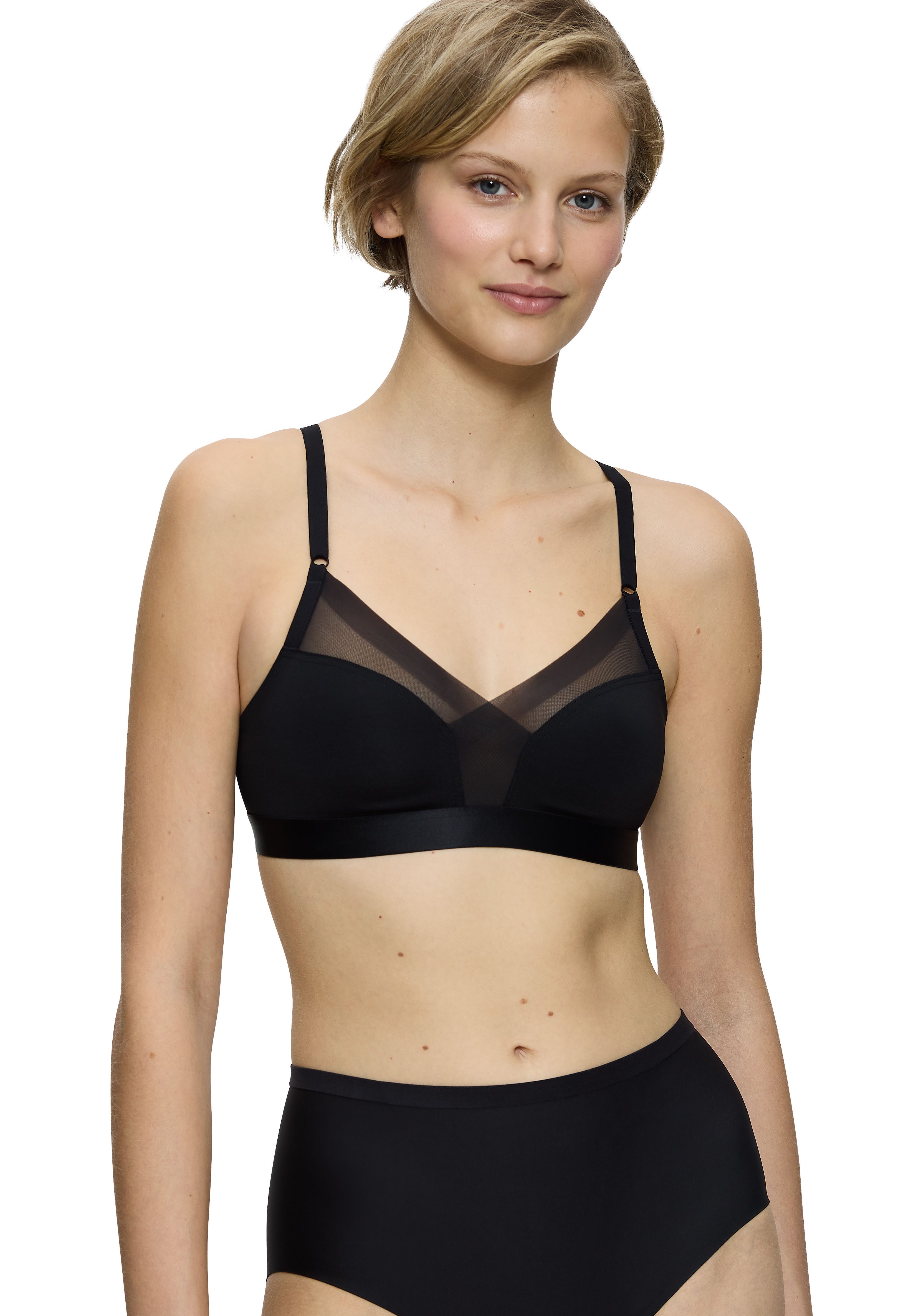 Triumph Beugel-bh Shape Smart N gladmakend en flatterend dames beugel bh's maat 3 zwart