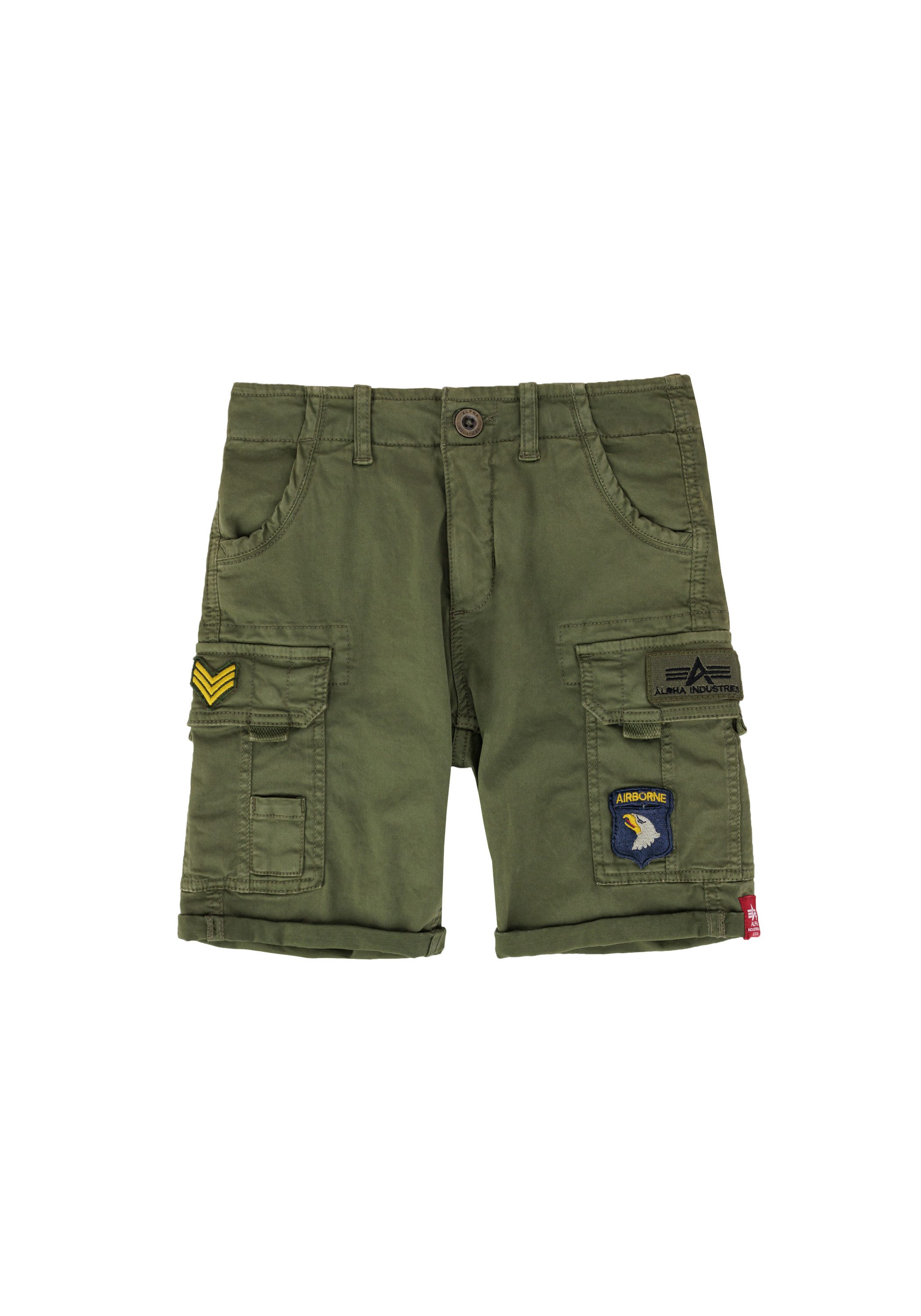 Alpha Industries Short  Kids - Shorts Crew Short Patch Kids