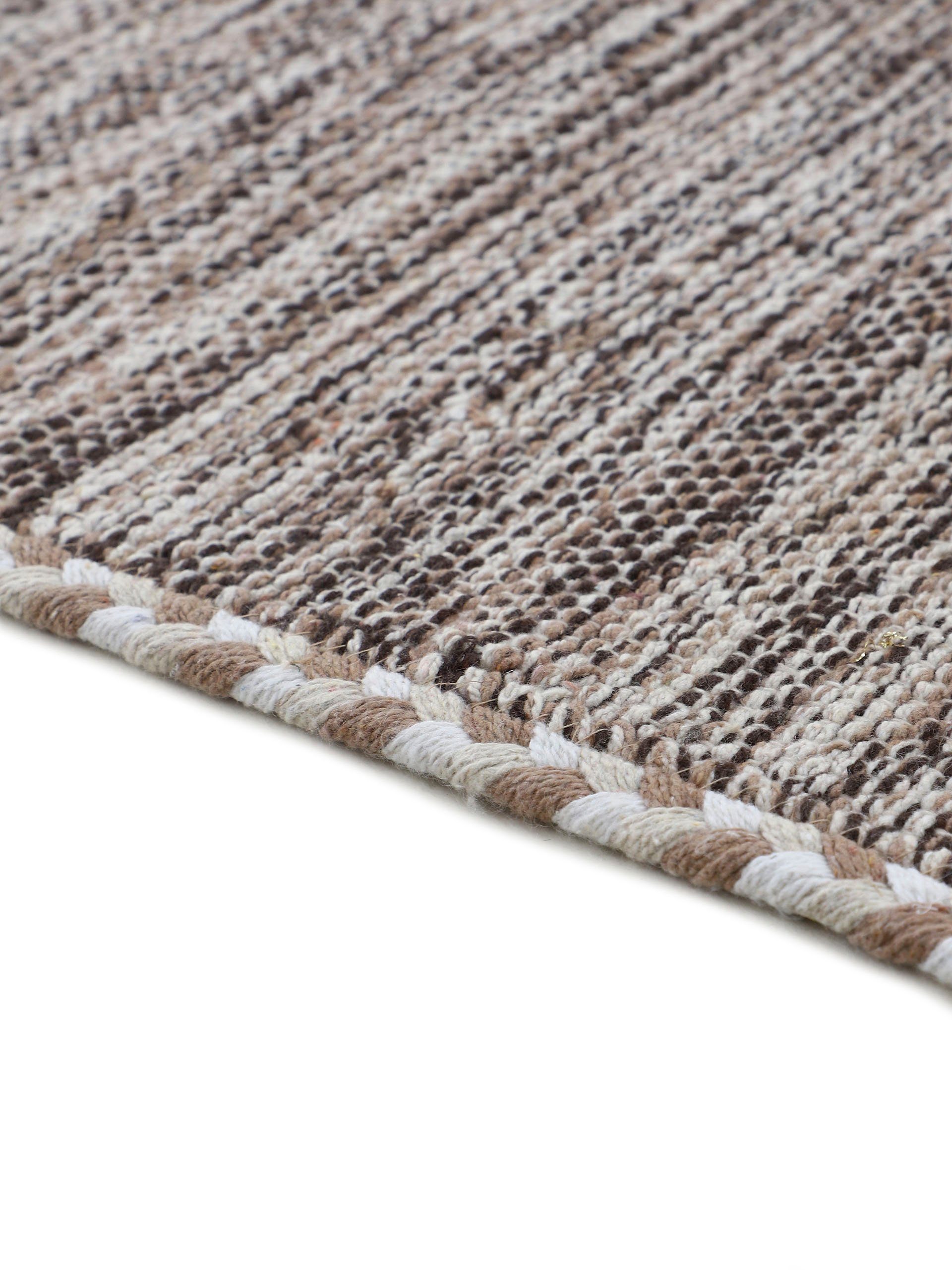 carpetfine Vloerkleed Kelim Azizi Katoenen, tweezijdig te gebruiken kleed met franje, woonkamer