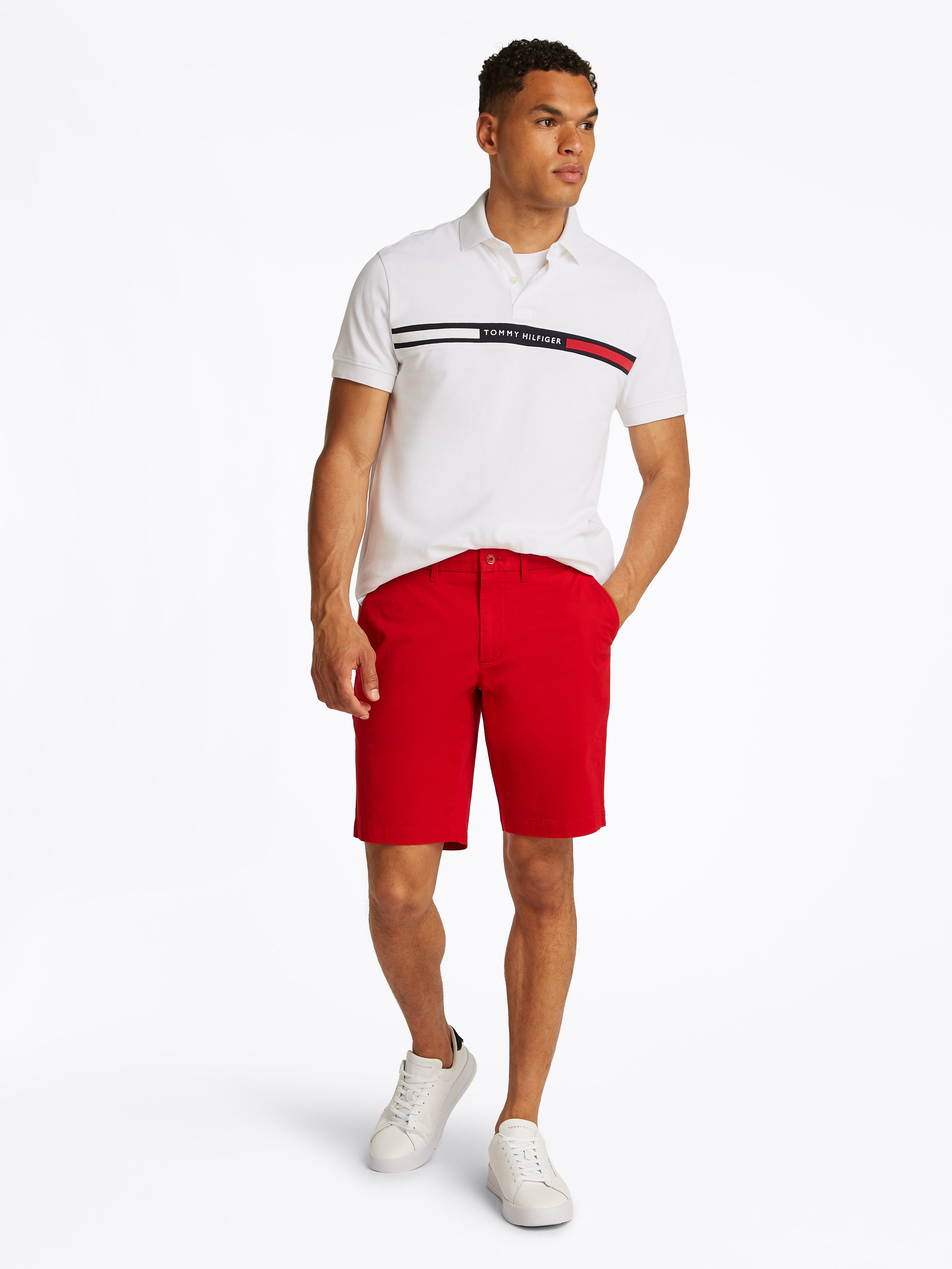 Tommy Hilfiger Poloshirt HILFIGER CHEST INSERT REG POLO