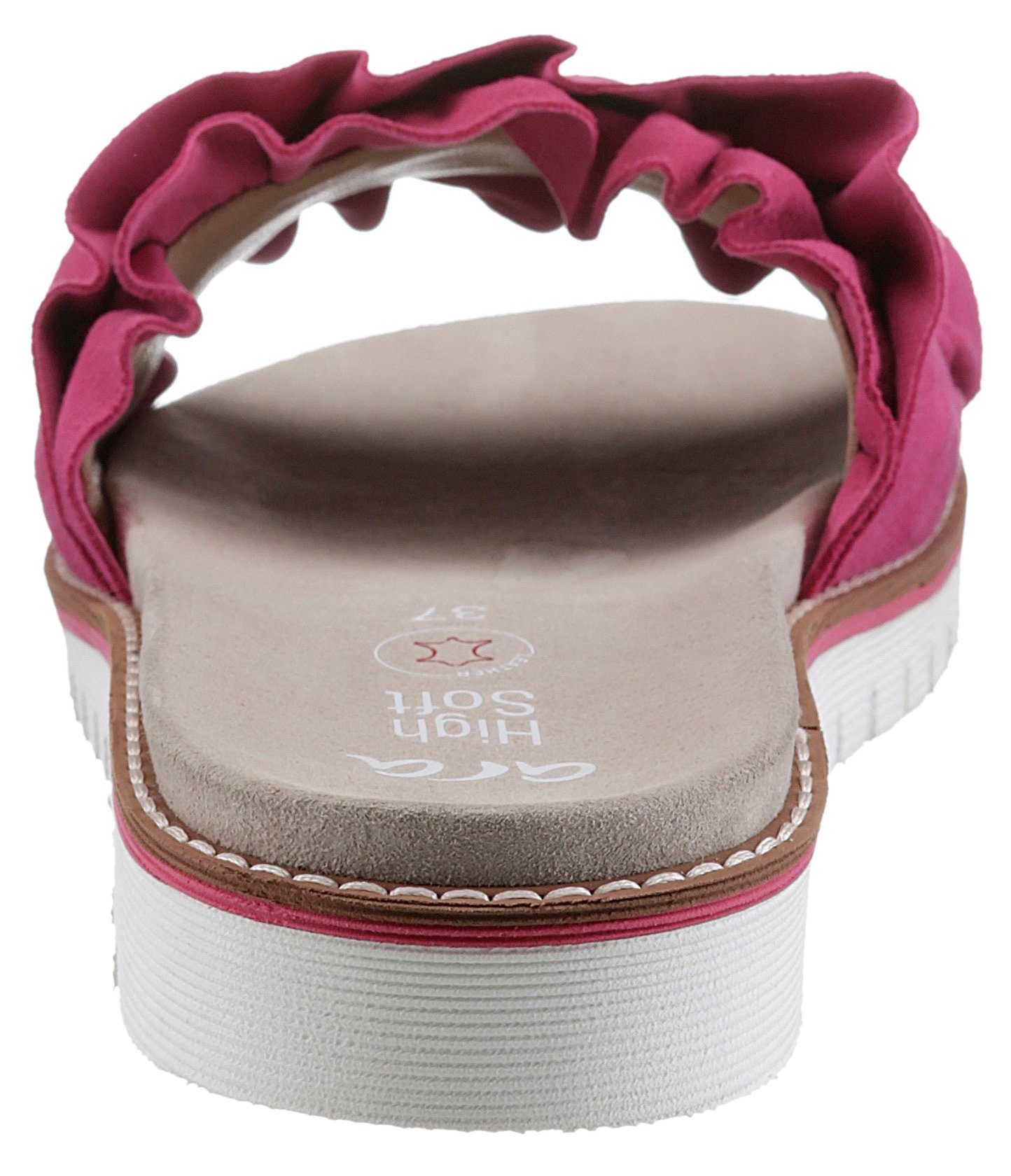 Ara Slippers KENT , sleehak, zomerschoen, pantoffels met slip-on
