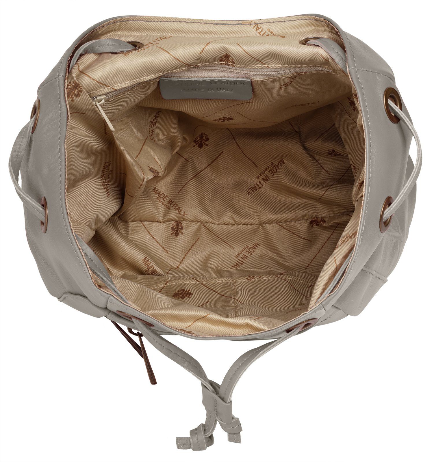 Samantha Look Rugzak echt leer, made in italy