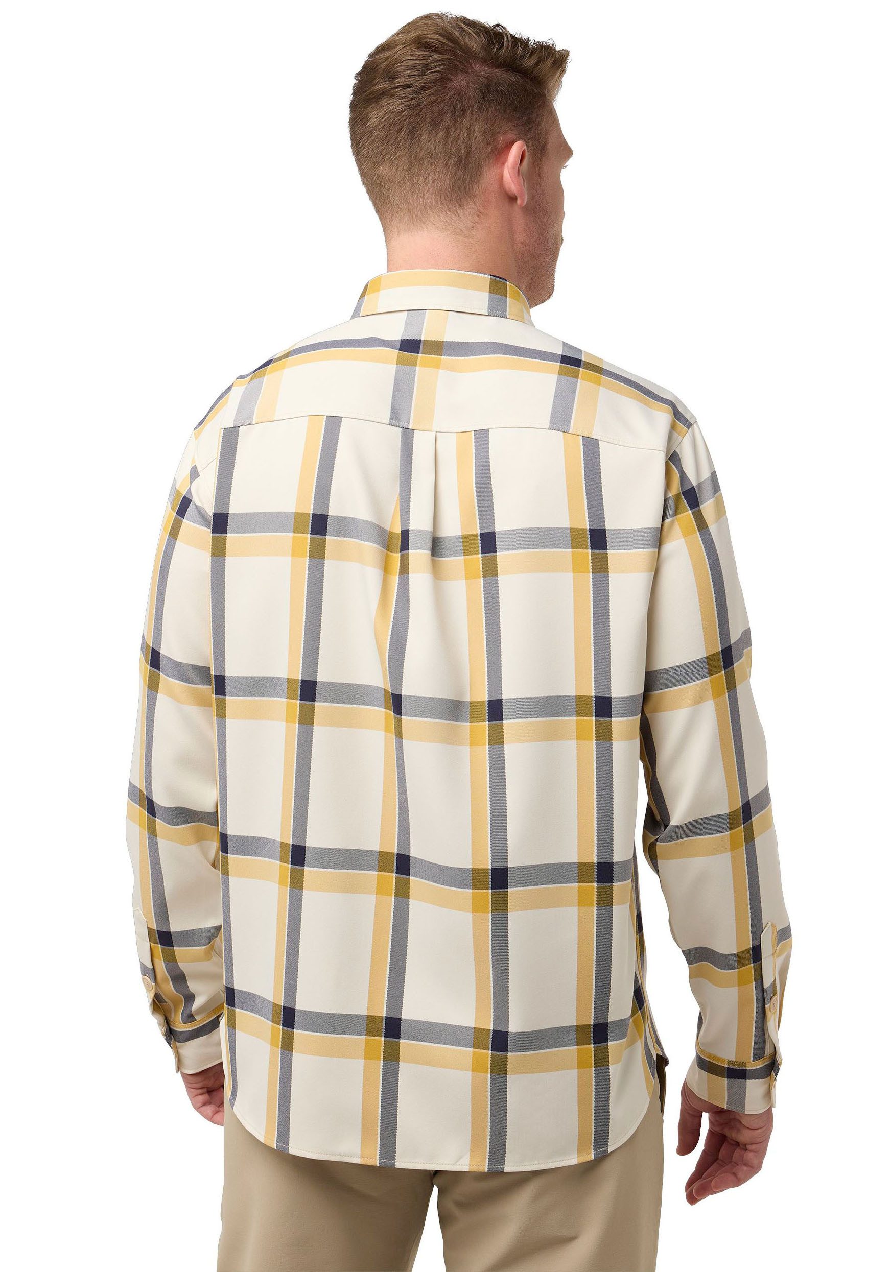 Jack Wolfskin Flanellen overhemd Stenen muur