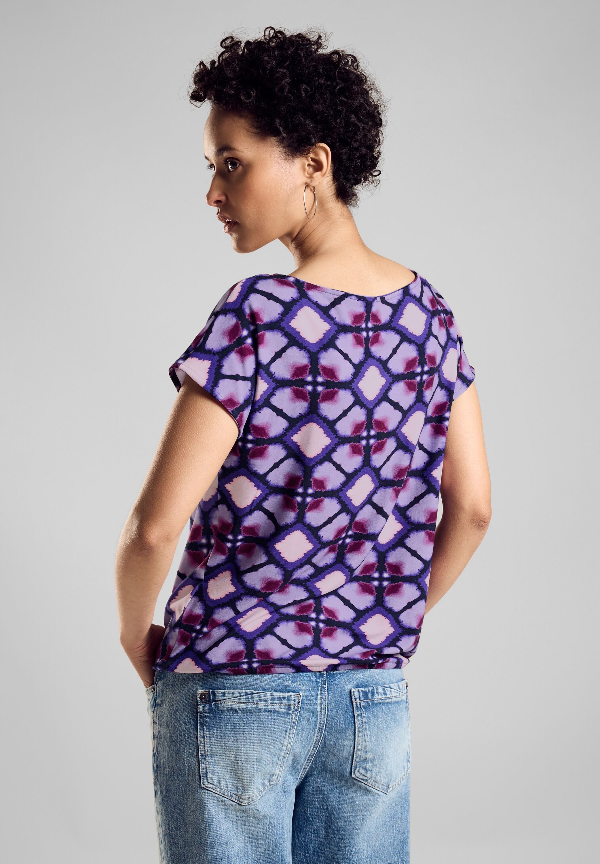 STREET ONE Shirttop met print all-over