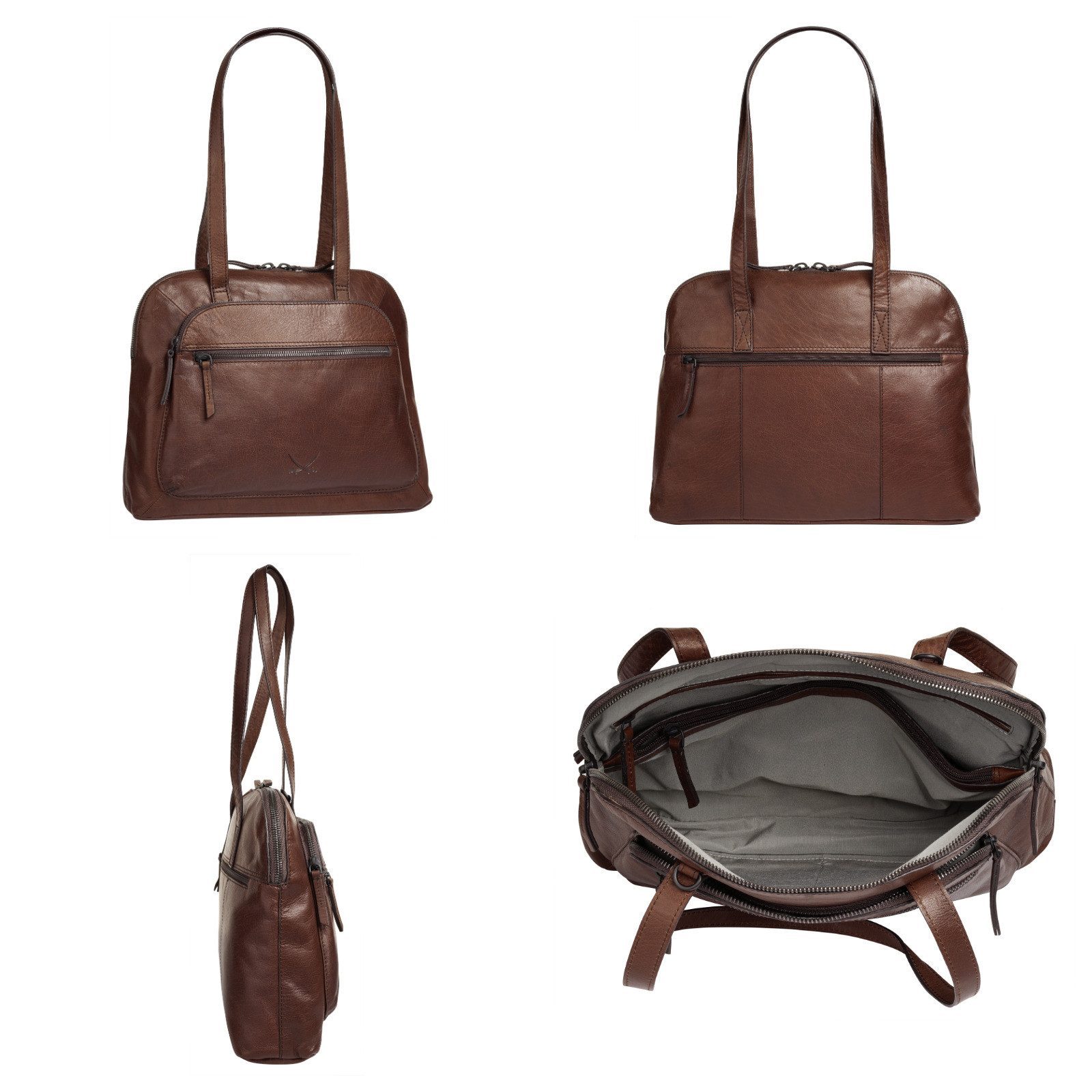 Sansibar Shopper echt leder