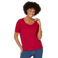 casual looks t-shirt shirt (1-delig) rood