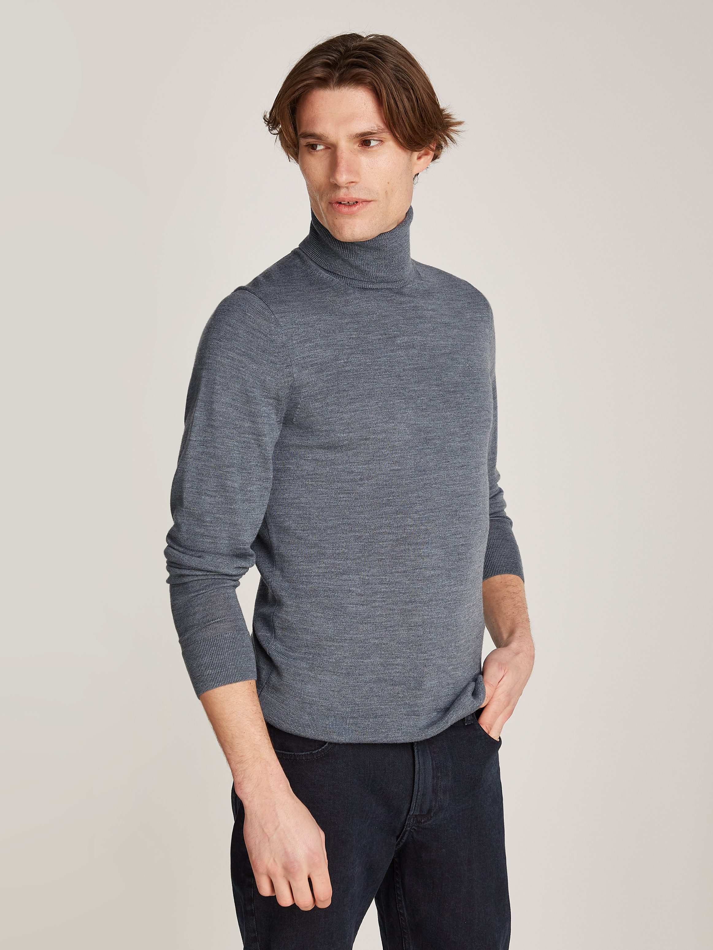 Calvin Klein Coltrui SUPERIOR WOOL TURTLE NECK