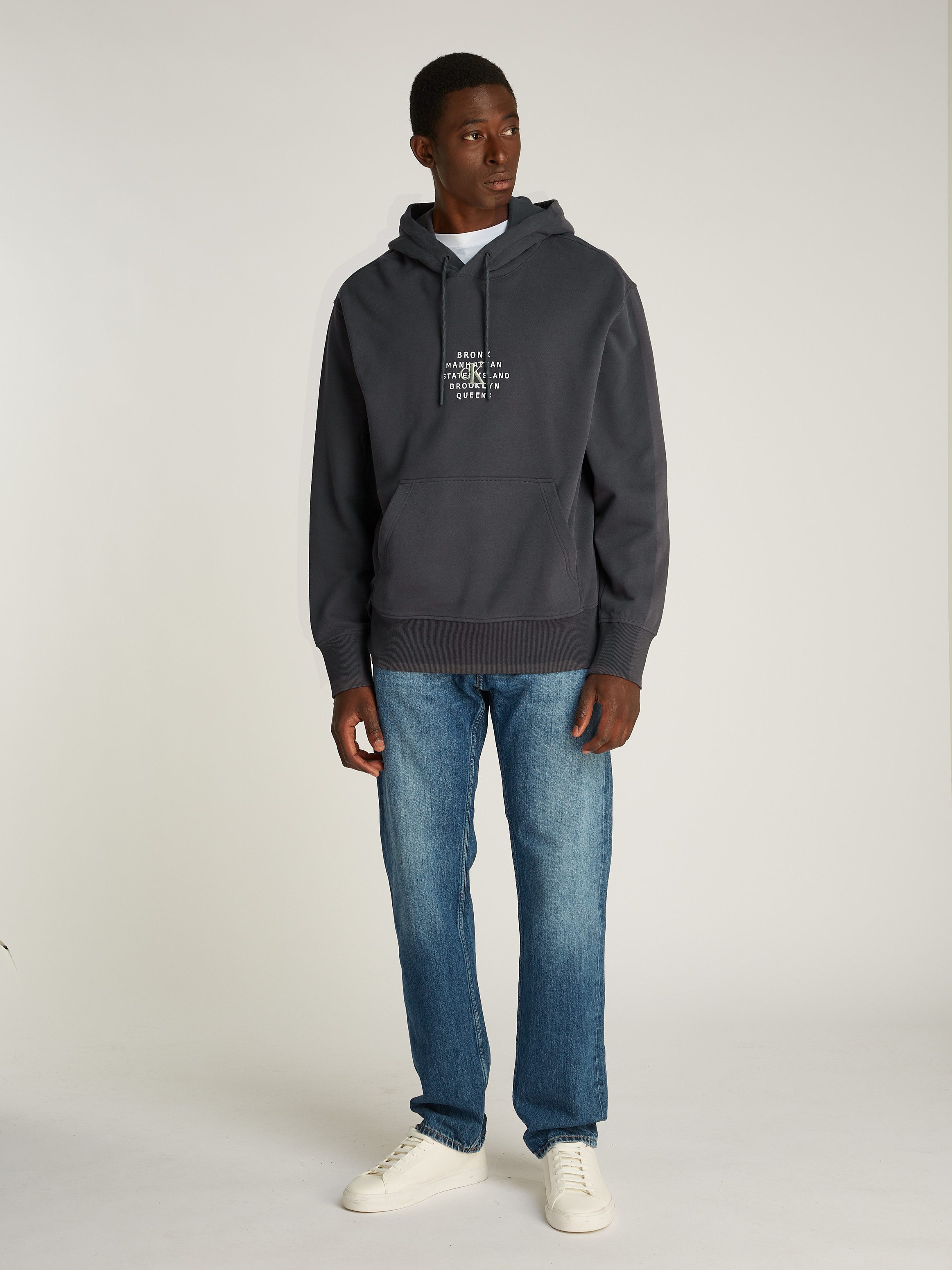 Calvin Klein Sweatshirt NYC STAMP GRAPHIC HOODIE