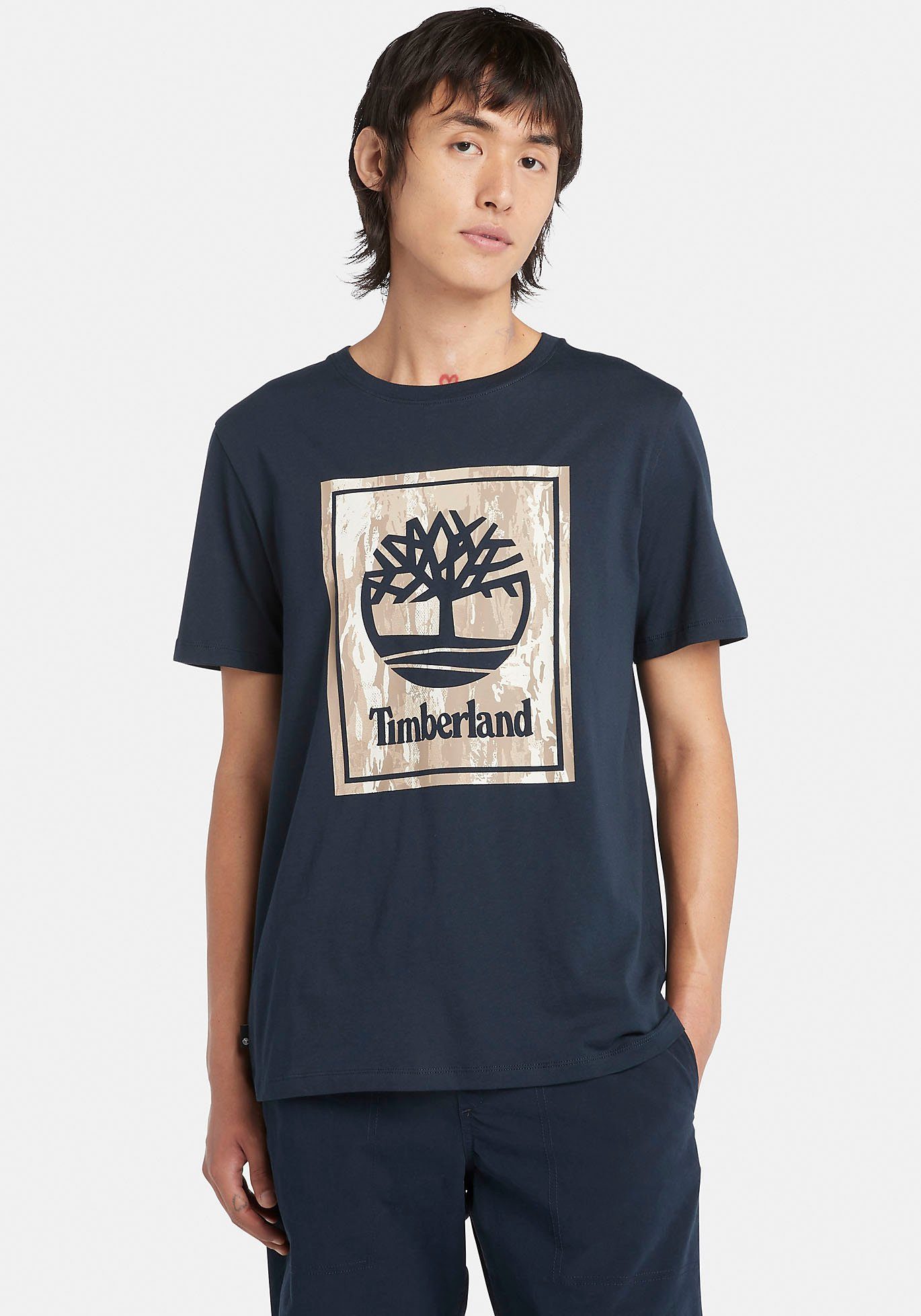 Timberland T-shirt in grote maten