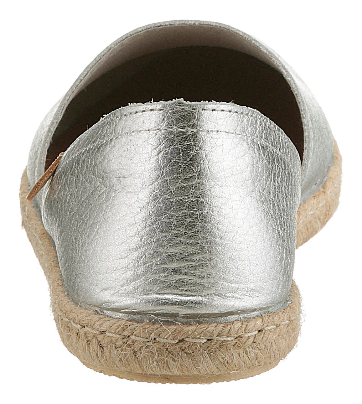 VERBENAS Espadrilles CARMEN NUCLEO METAL , slipper, zomerschoen, strandschoen in metallic look
