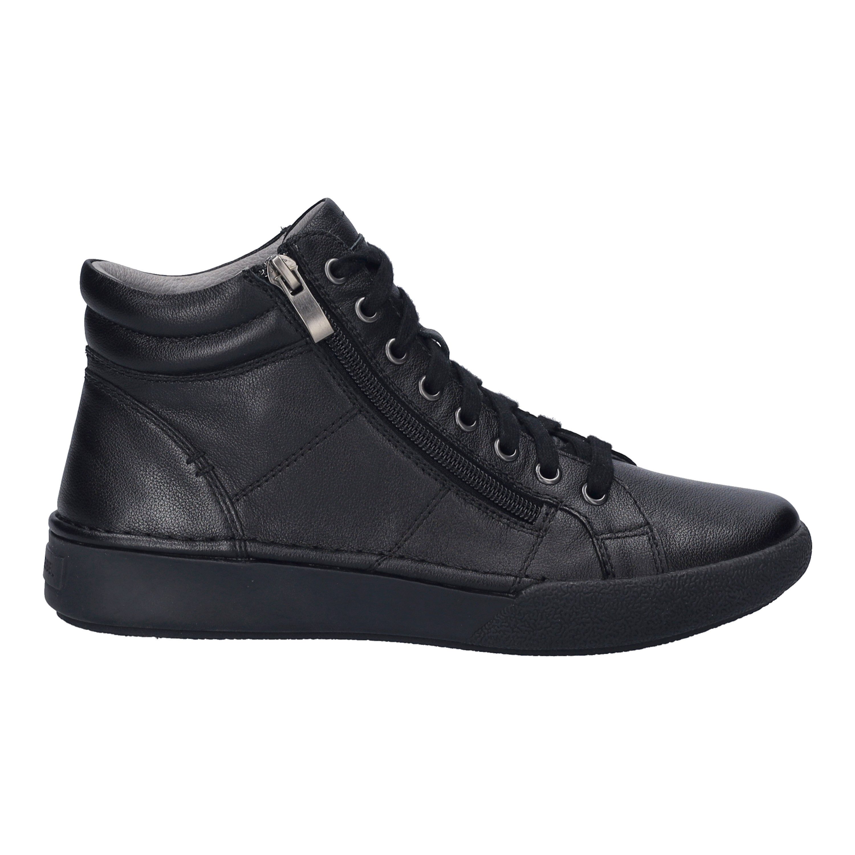 Josef Seibel Sneakers Claire 11 Veterschoenen, high top sneaker, comfortschoen met leren binnenzool