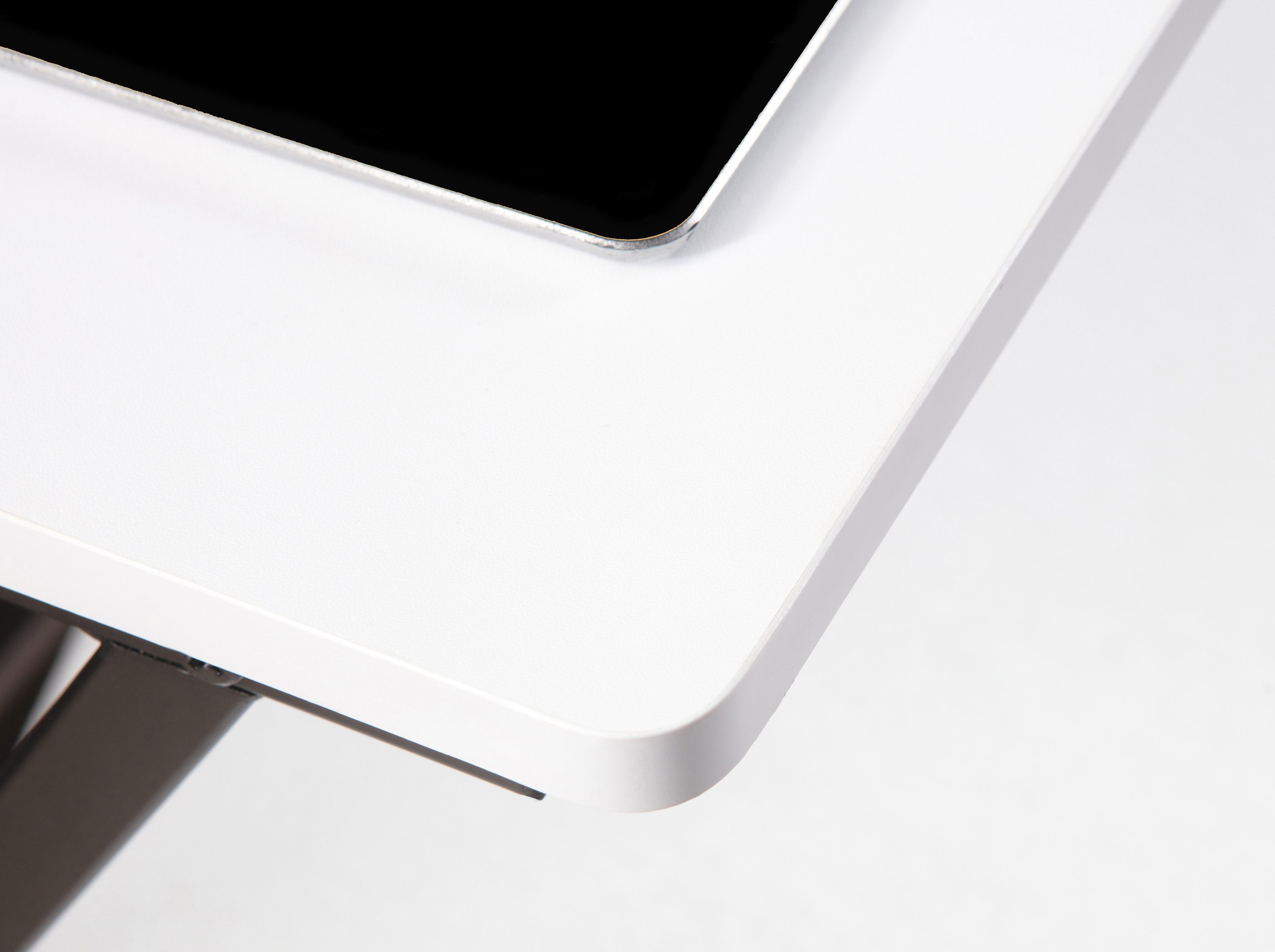 INOSIGN Pc-bureau SULBY, laptoptafel, bureau, met planchet, Metalen frame, opvouwbaar, ruimtebesparend, max. 86,5x82,5 cm