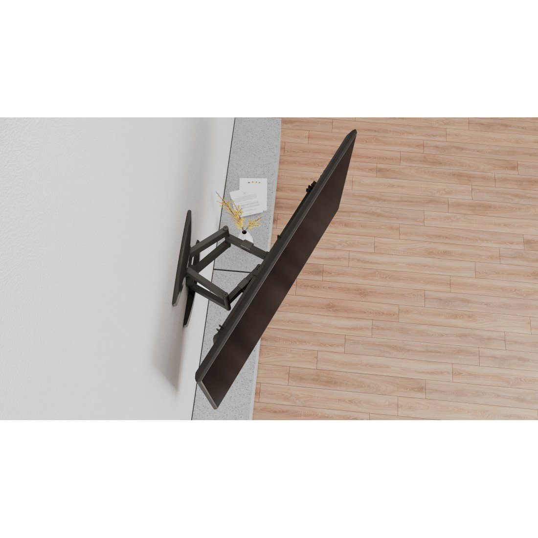 Hama Tv-wandhouder Draaibaar, volledig beweeglijk, 94-304,8cm(37"-120"), 43", 50", 55", 65", 75"
