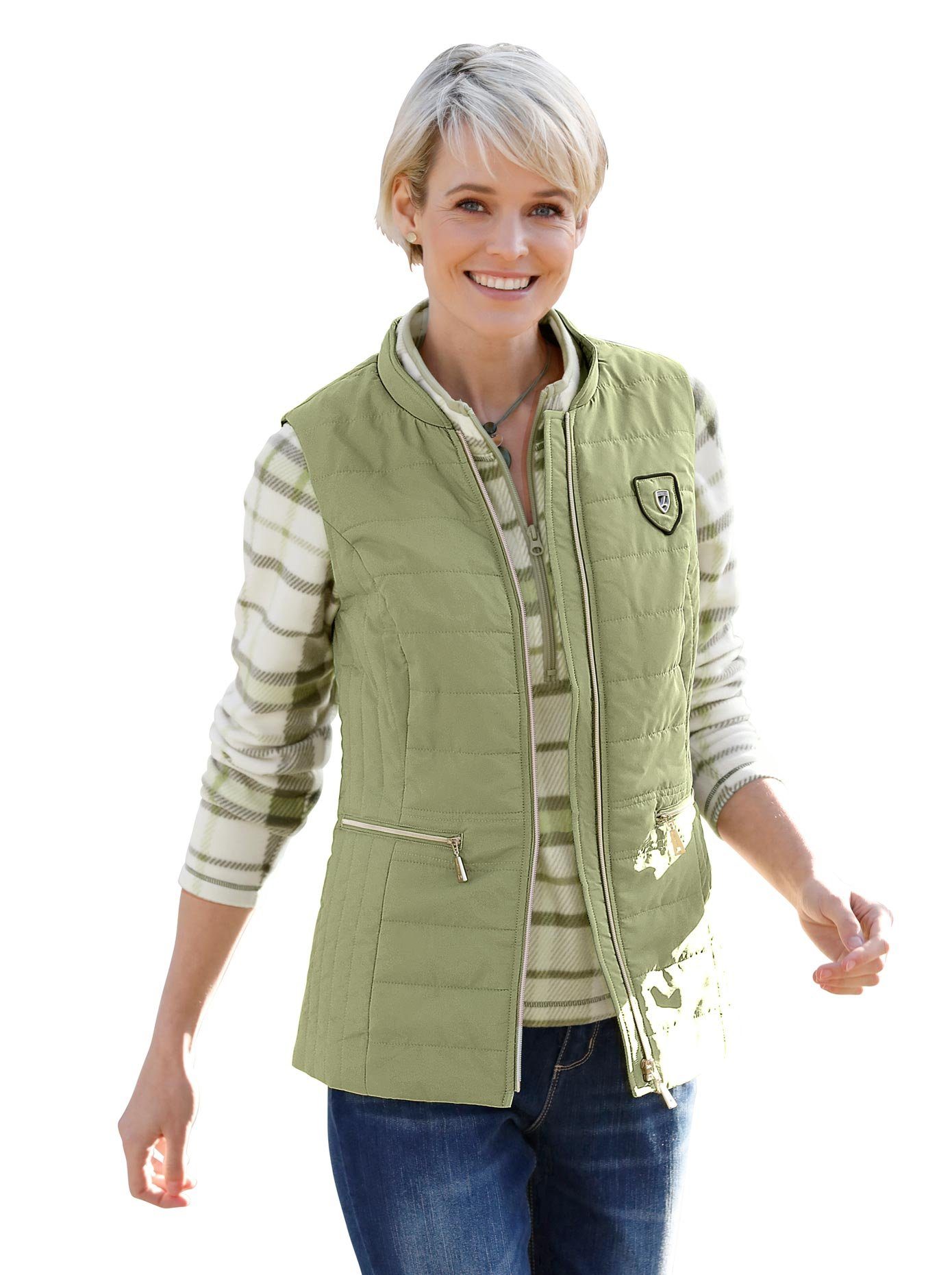 Casual Looks Bodywarmer bovenkleding maat 44 groen