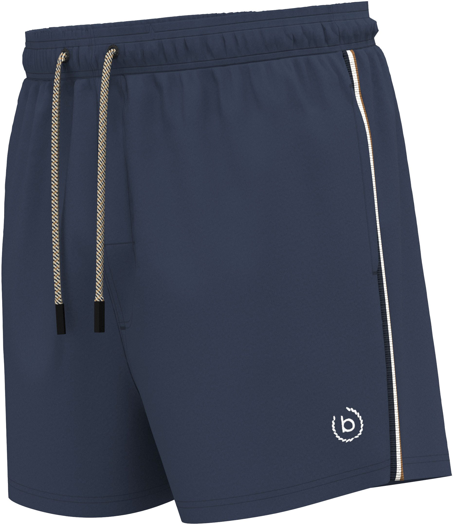 bugatti Zwemshort Morten Logo-borduursel op het linkerbeen