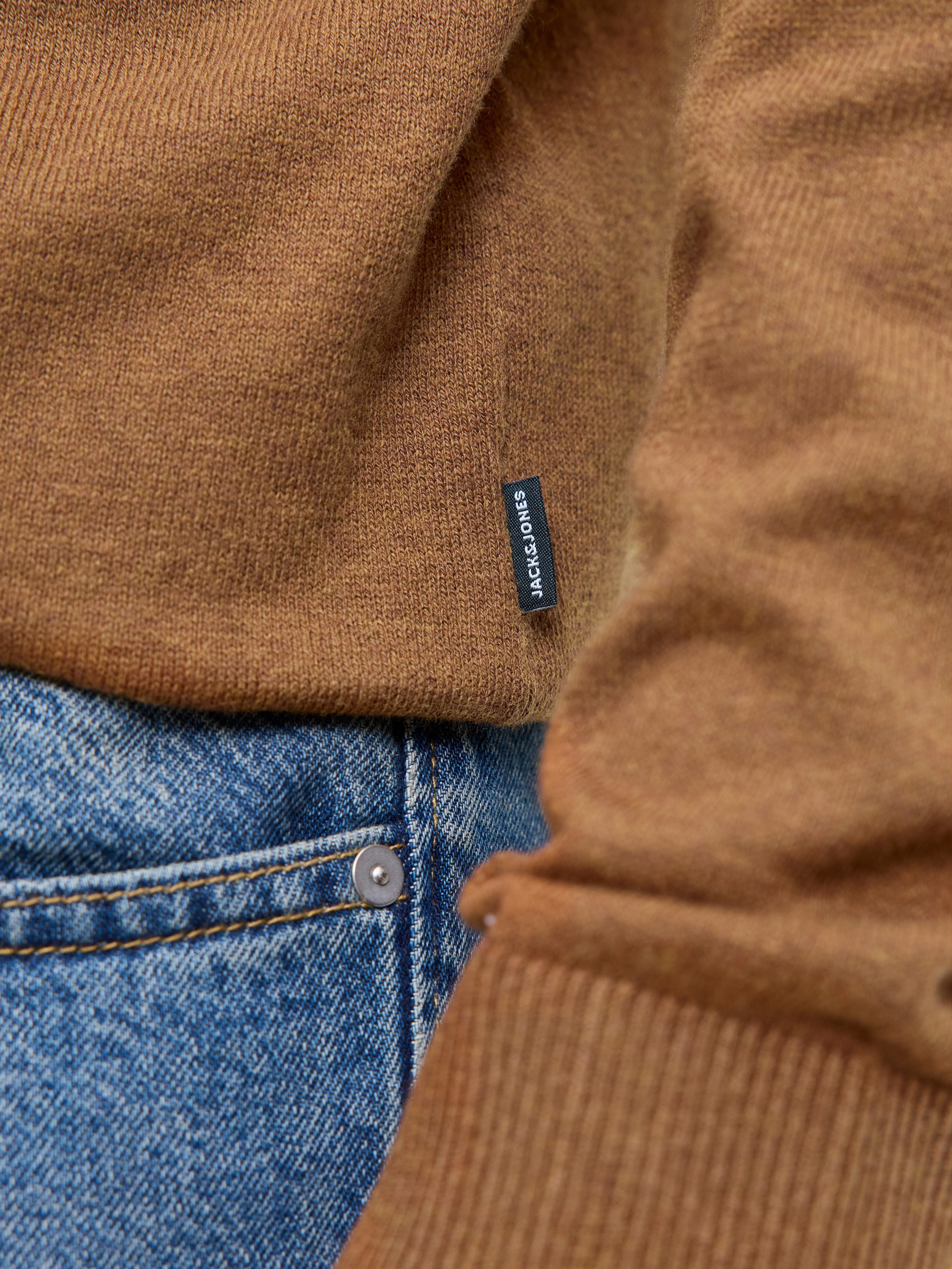 Jack & Jones Gebreide trui JJEEMIL KNIT CREW NECK NOOS