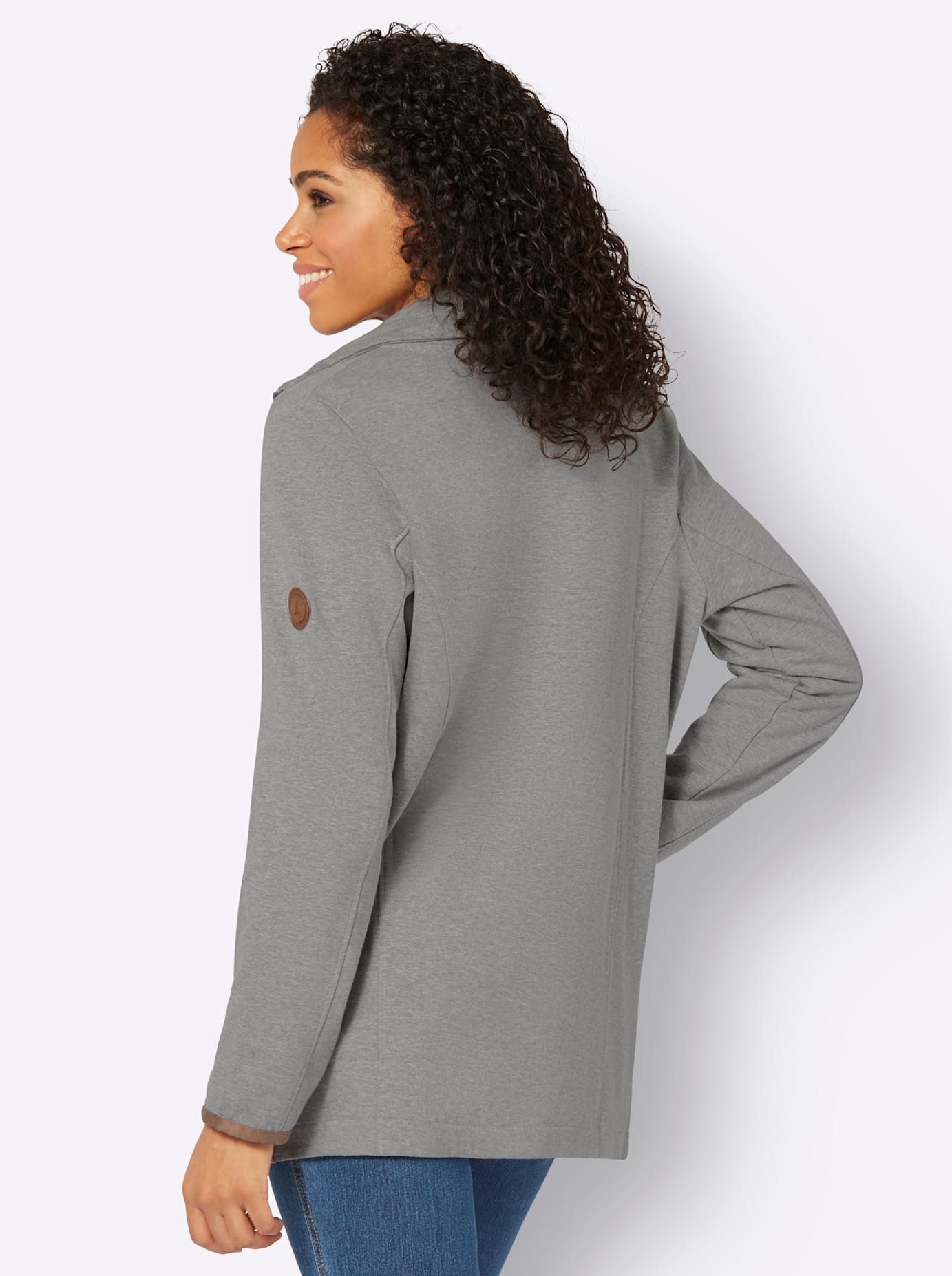 Casual Looks Shirtjasje Sweatvest (1-delig)