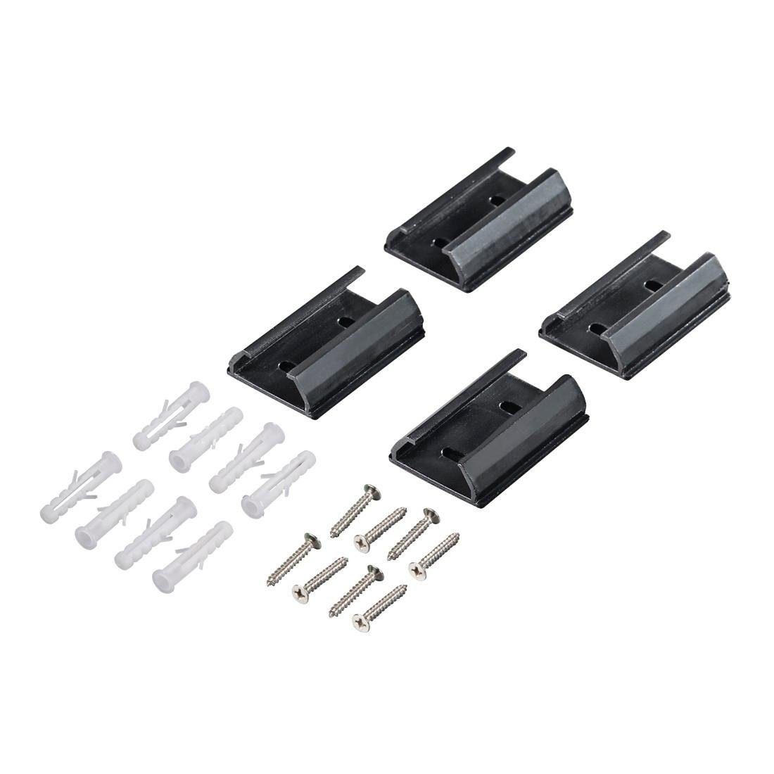 Hama Kabelgoot Aluminium kabelgeleiding om te schroeven of te plakken voor 5 kabels, halfrond